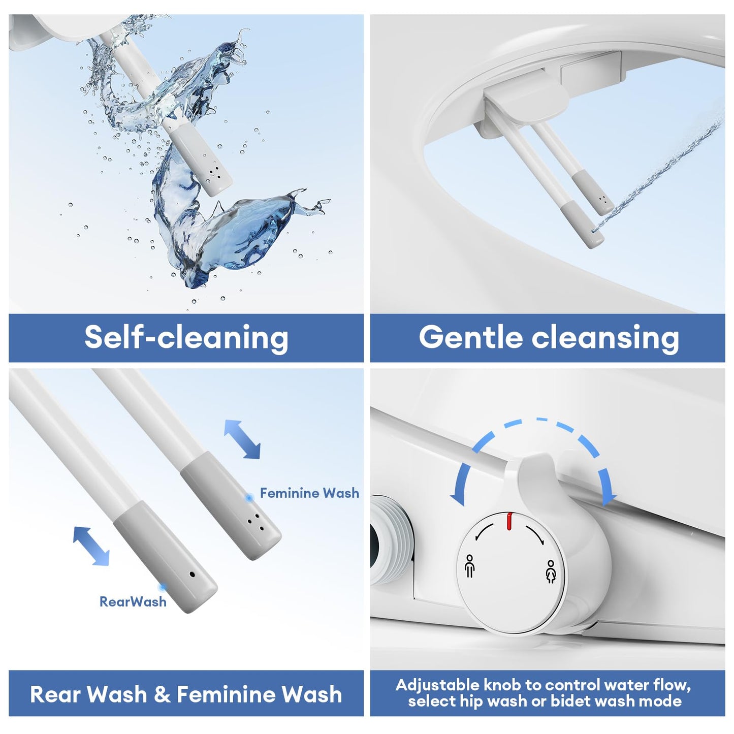 Rivix Heated Electric Bidet Toilet Seat
