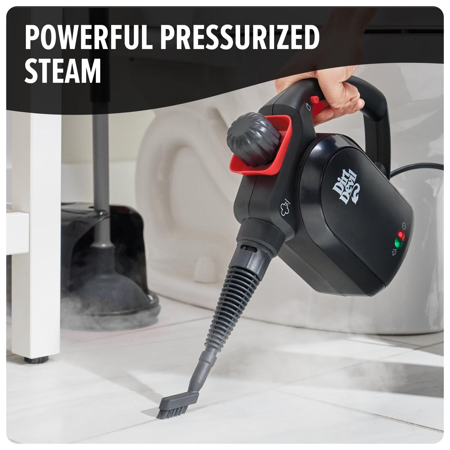 Dirt Devil 7-in-1 Portable Handheld Steamer