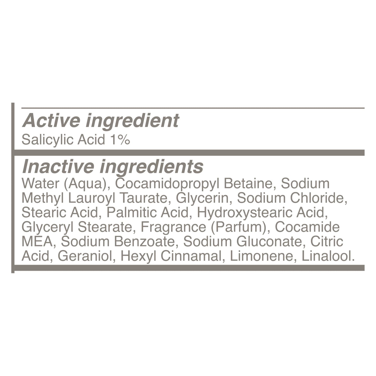 Dove Body Wash with Salicylic Acid 18.5 oz