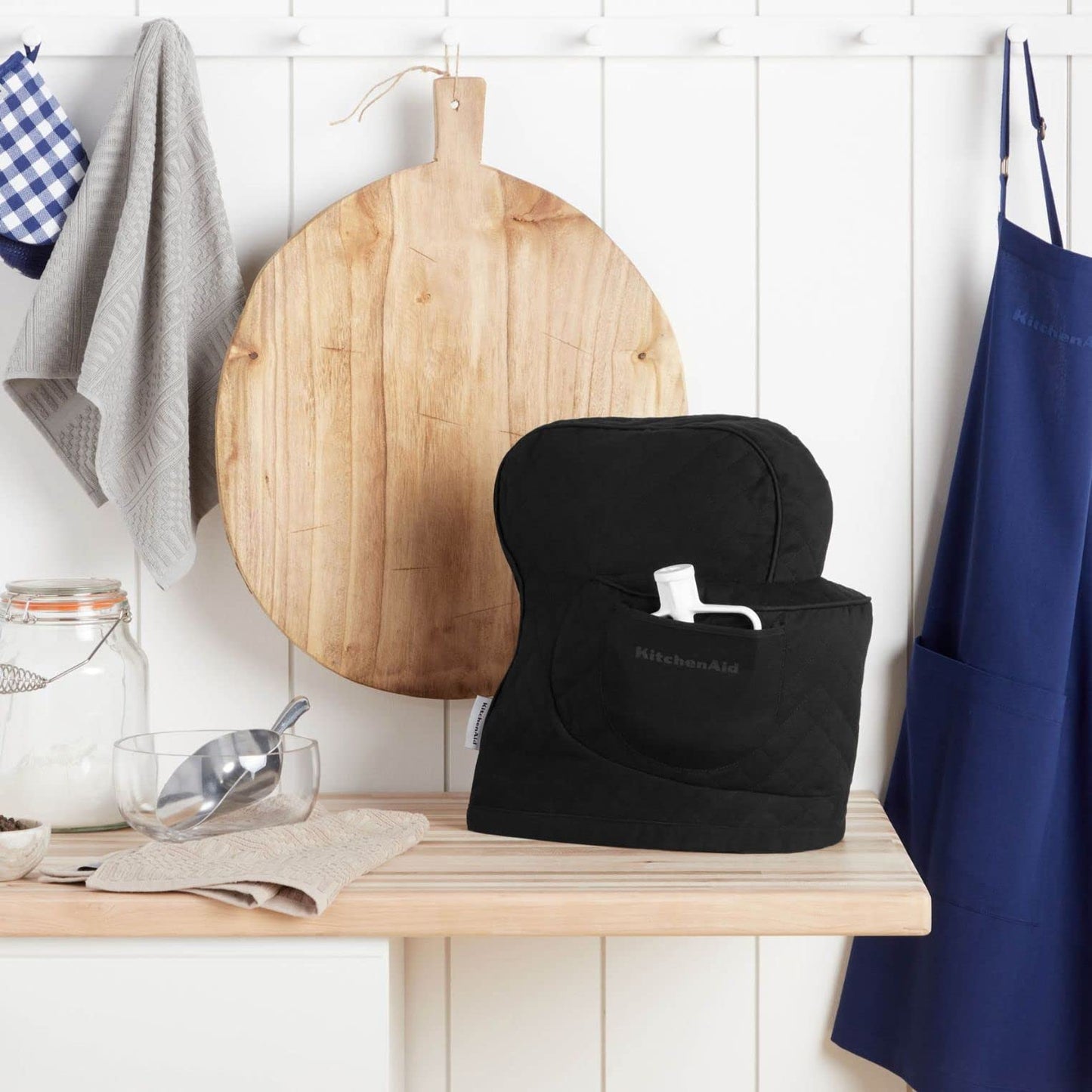 KitchenAid Tilt-Head Stand Mixer Cover, Onyx Black