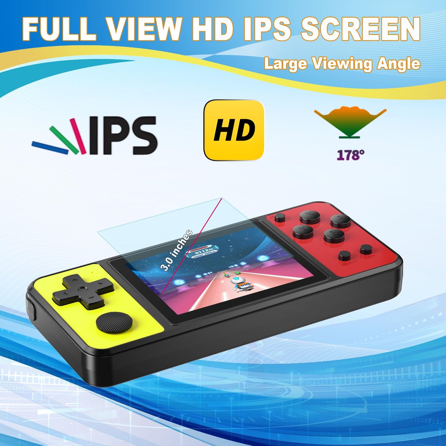 32 Bit Handheld Gaming Console by KAVOYI