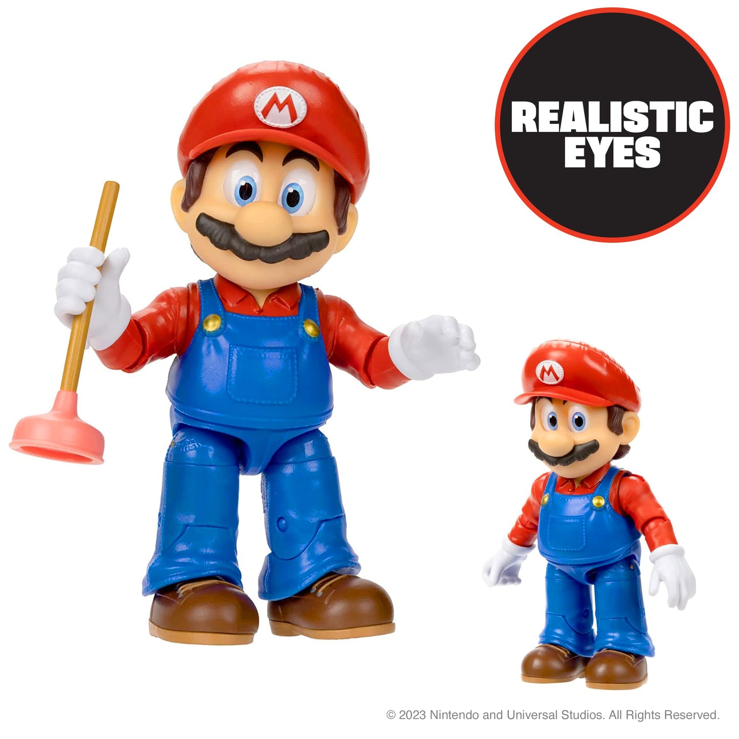 Super Mario Bros. 5" Action Figure with Plunger