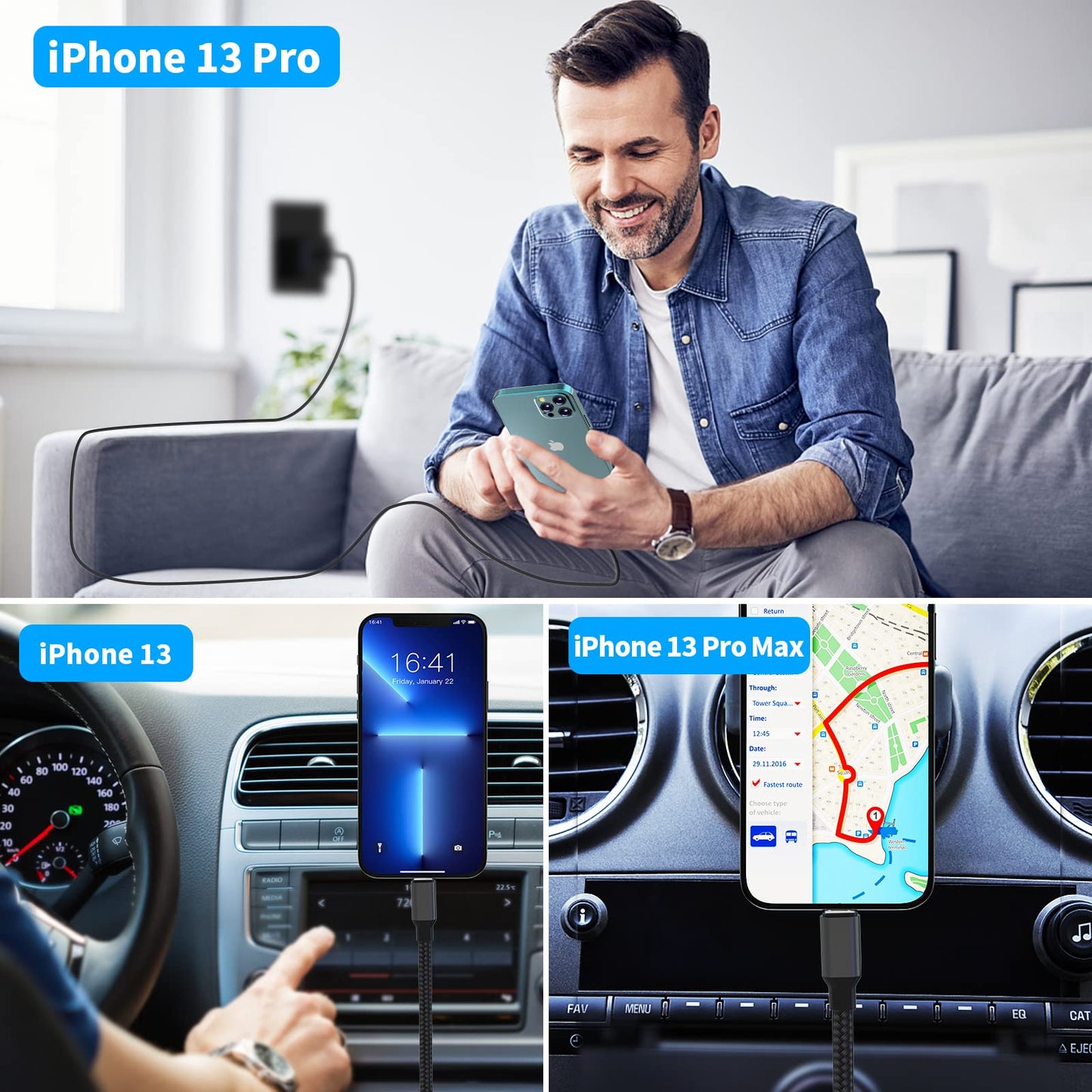 Braveridge 4.8A Dual USB Car Charger Adapter