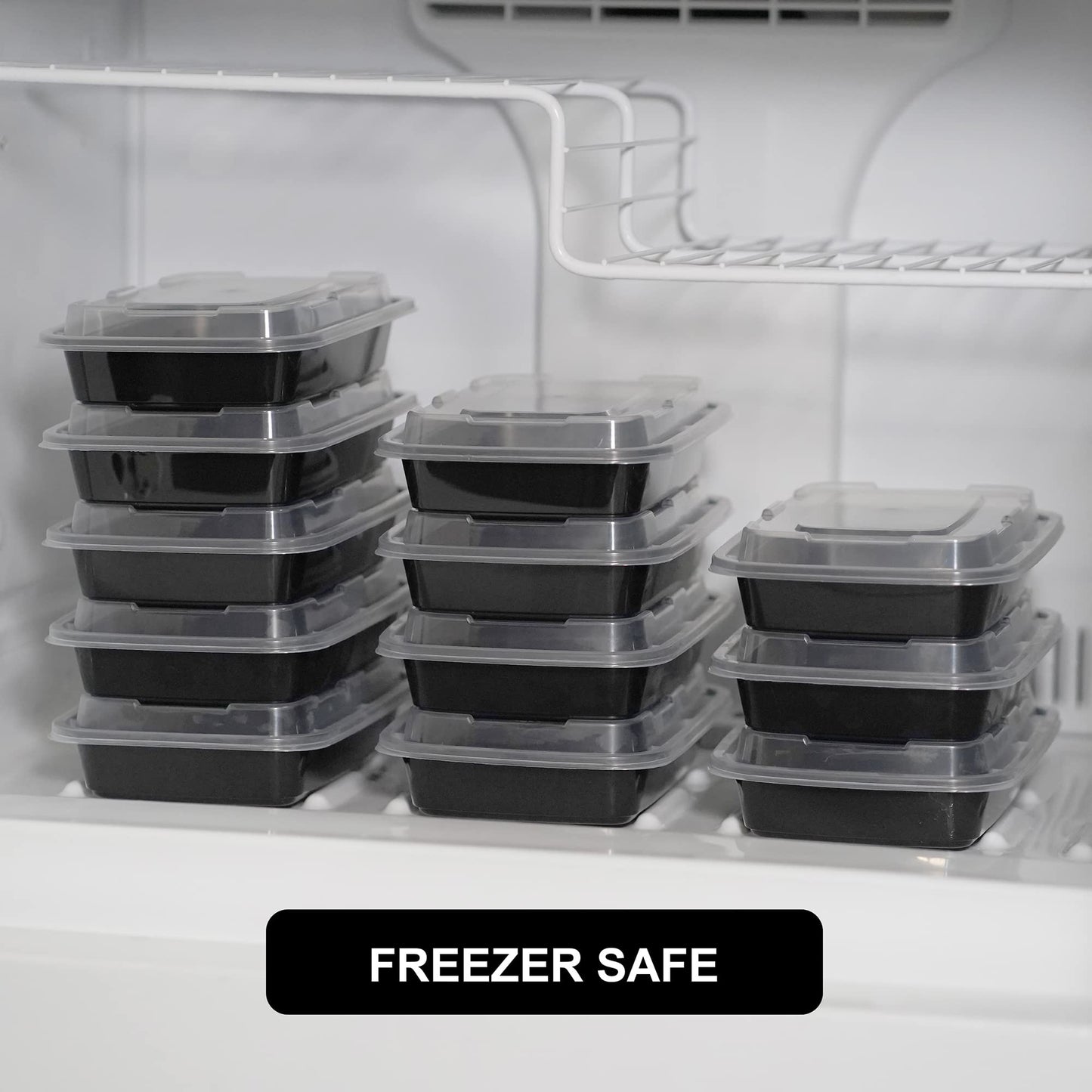 50 Pack Freshware Meal Prep Containers with Lids