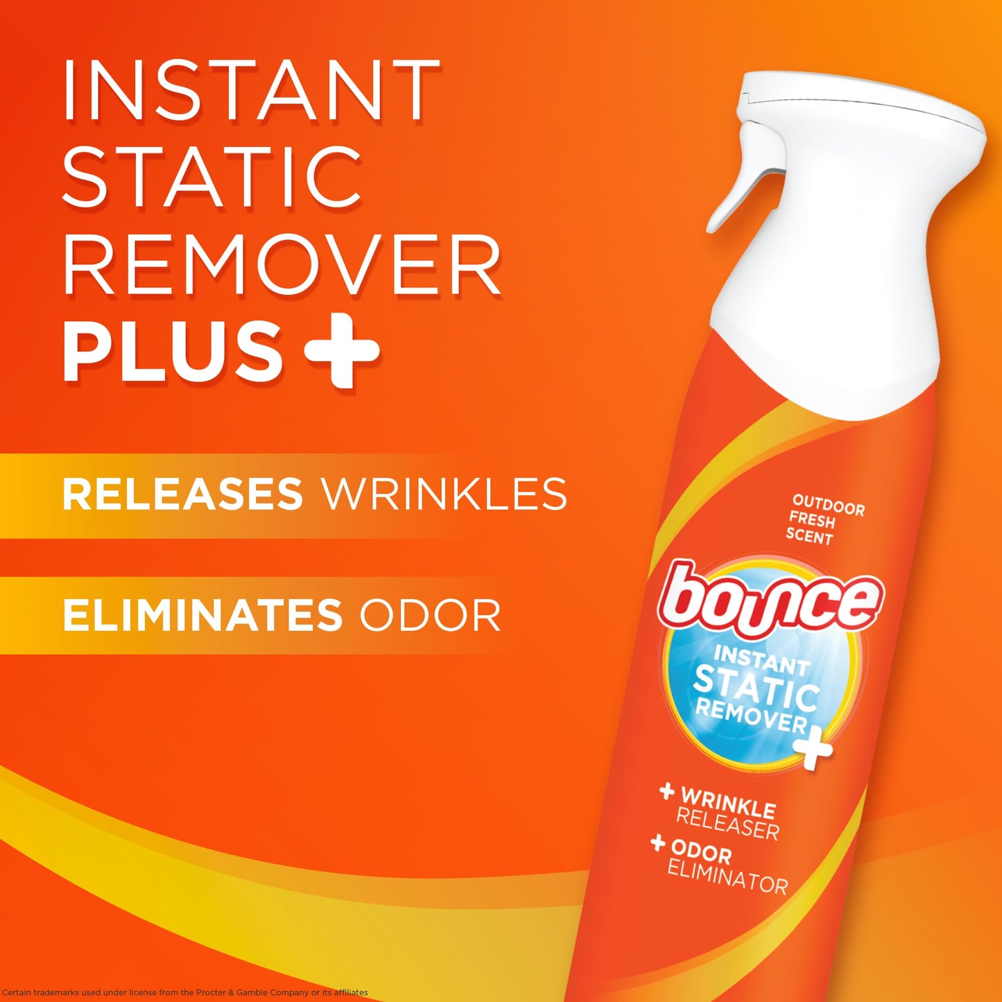 Bounce 2 Pack Anti-Static Spray & Fabric Refresher