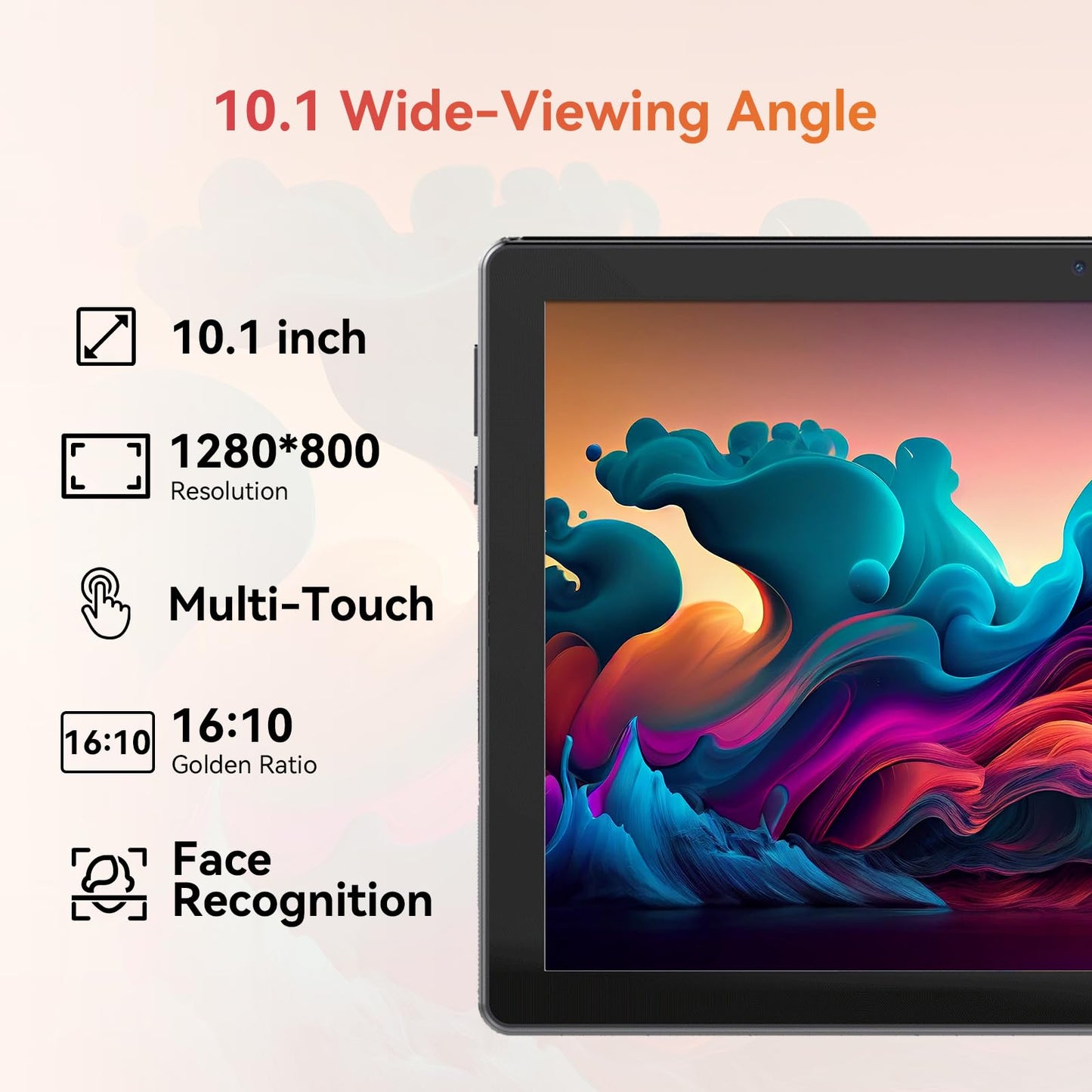 10.1" Android Tablet with Octa-core Processor