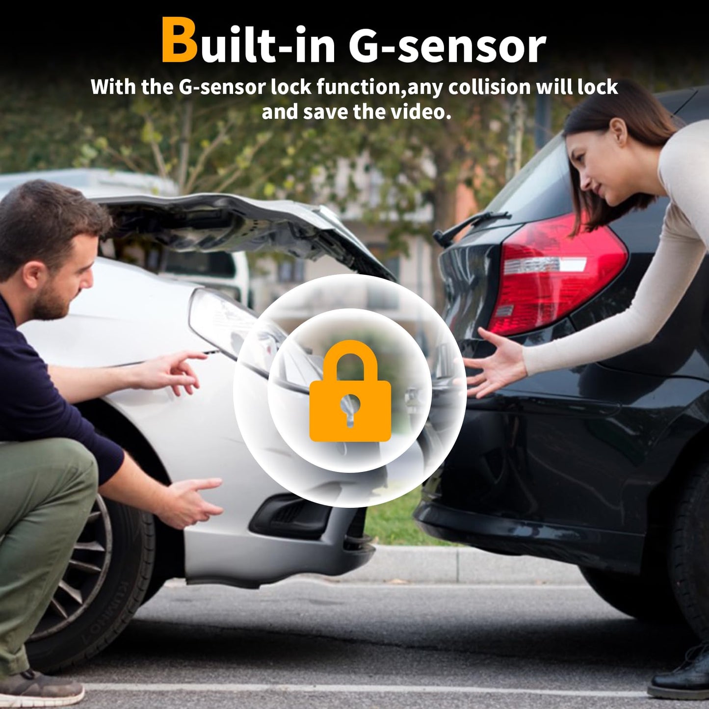 4K Dual Dash Cam with WiFi and Night Vision
