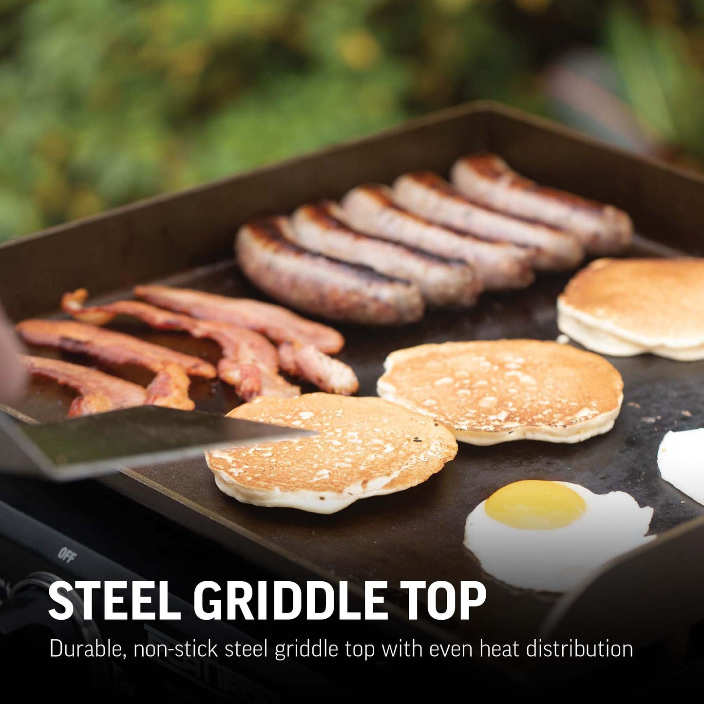 Char-Griller Portable Propane Flat-Top Griddle