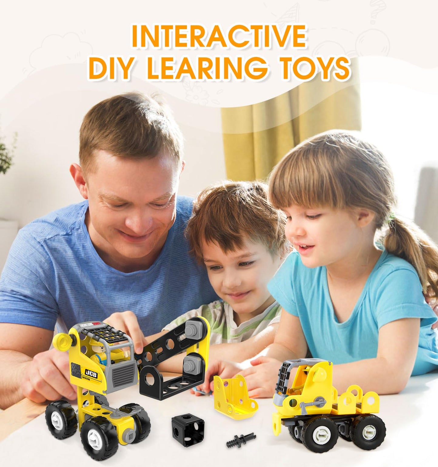 6-in-1 STEM Building Toys for Kids