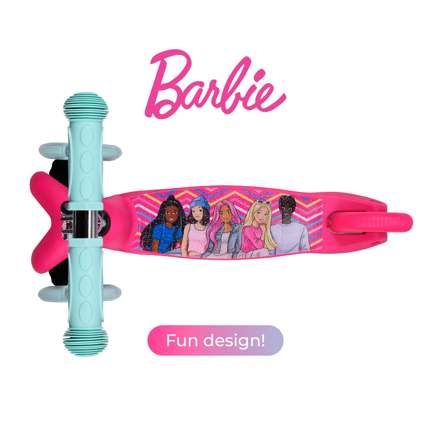 Barbie Self Balancing Kick Scooter with Lights