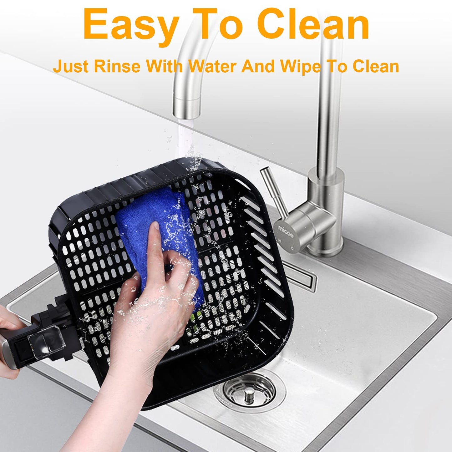 5.5L Uten Electric Air Fryer with Touchscreen