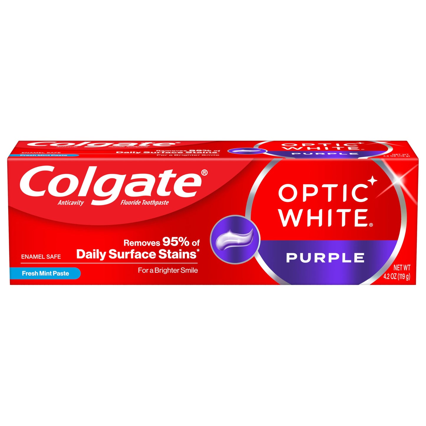 Colgate Teeth Whitening Toothpaste, Enamel-Safe Mint