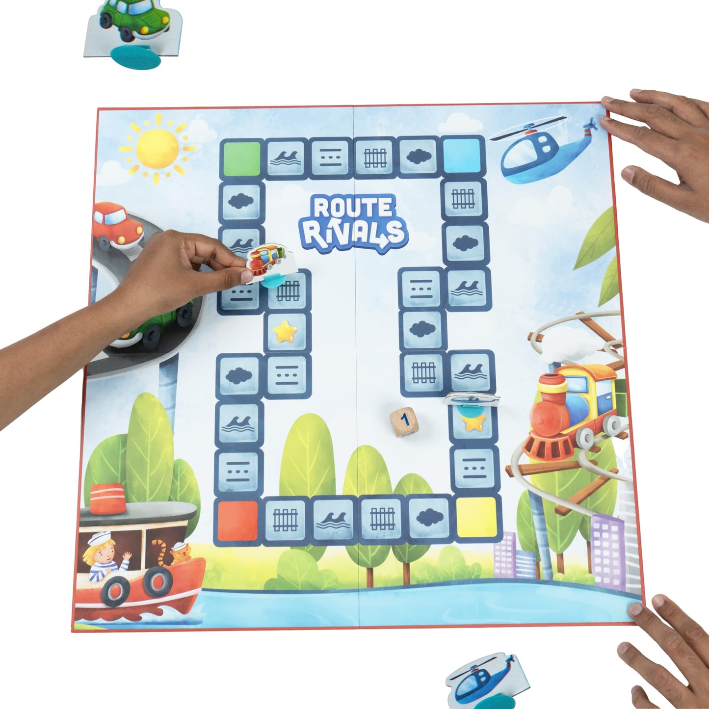 Route Rivals Board Game for Family Fun