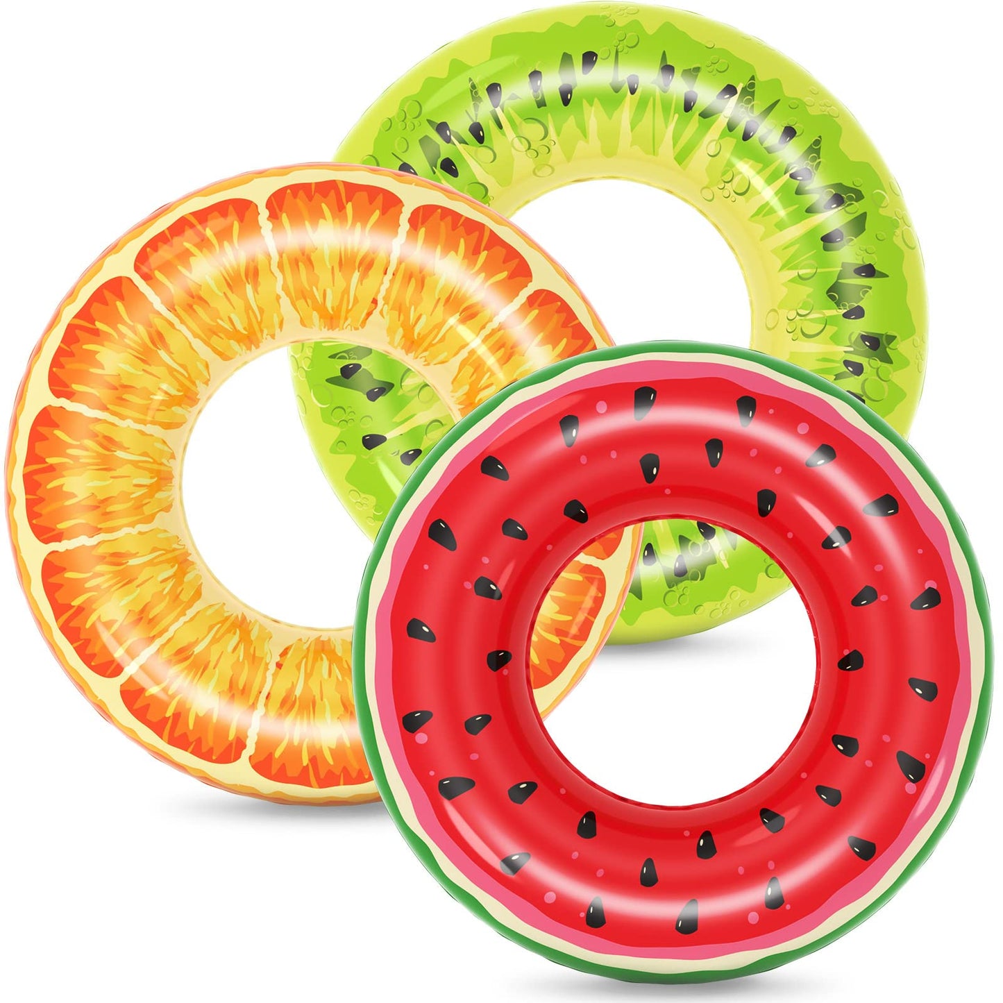 3 Pack Inflatable Pool Floats for Kids