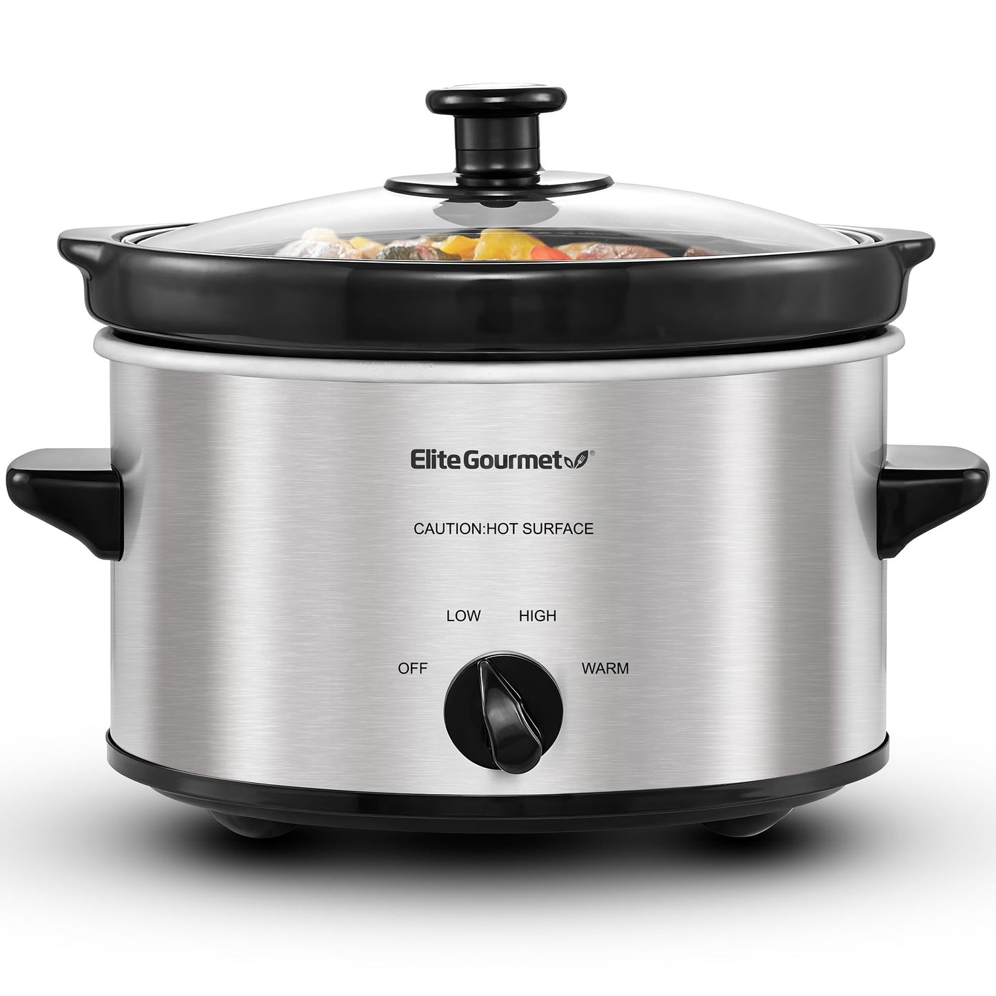 2 Quart Elite Gourmet Electric Slow Cooker