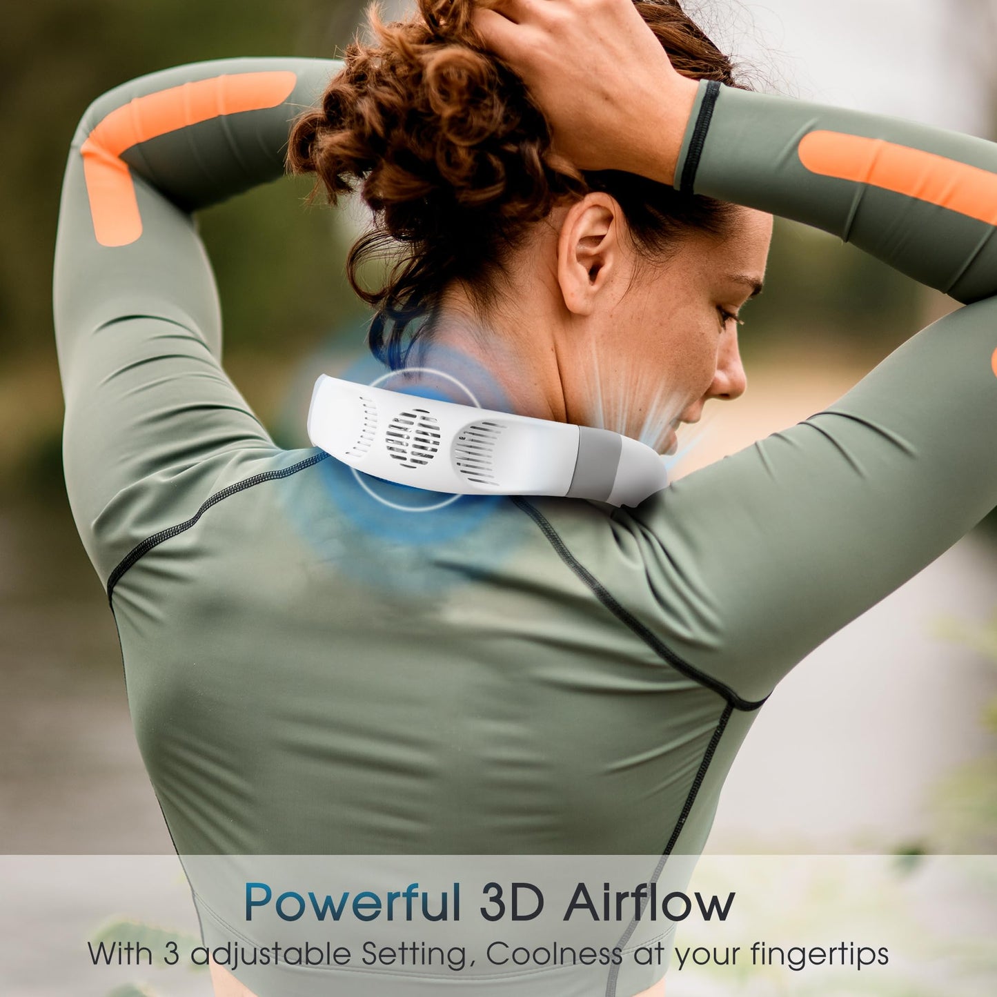 Jawhock Neck Fan with Rechargeable Battery