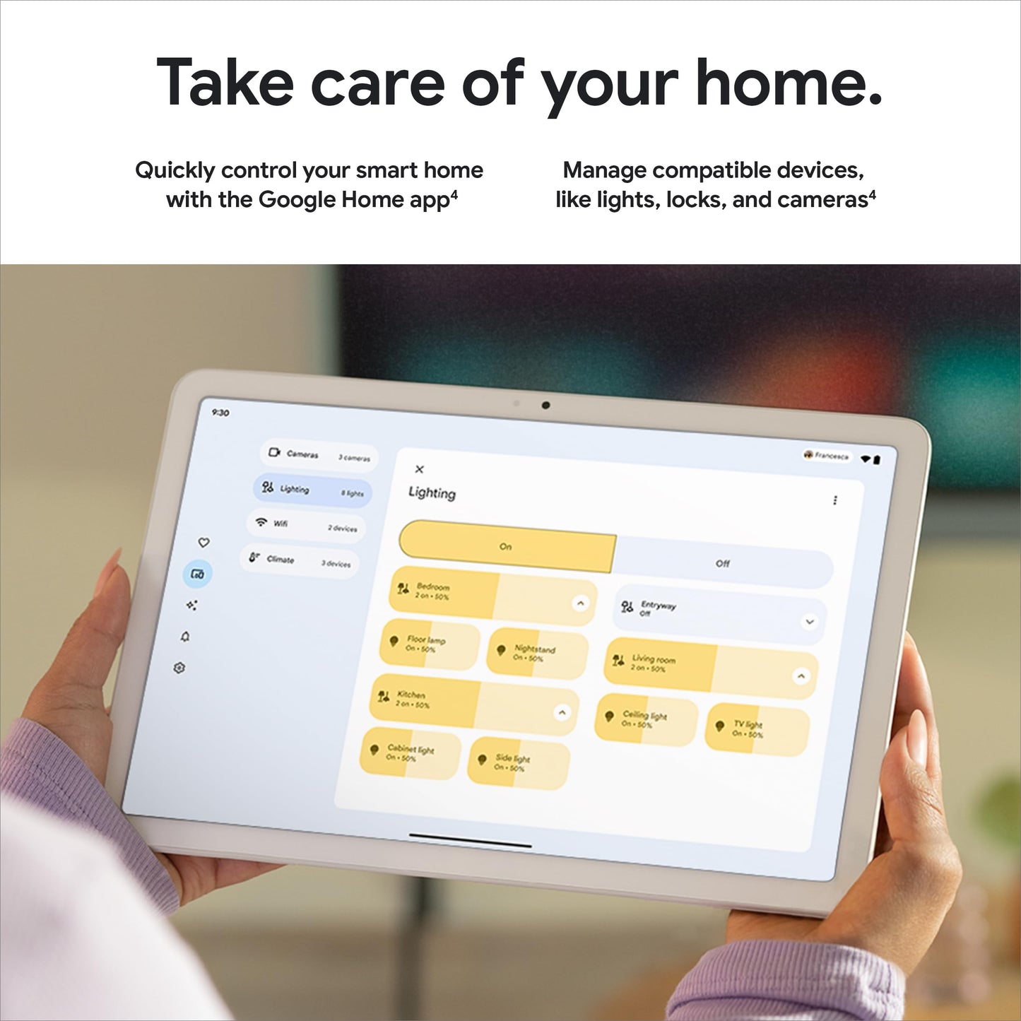 Google Pixel Tablet 11" Android, 128GB, 8GB RAM