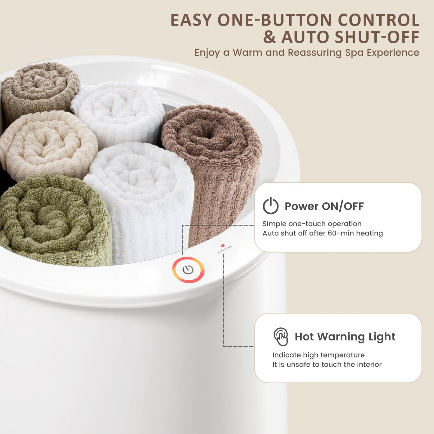 Keenray Luxury Towel Warmer for Oversized Towels