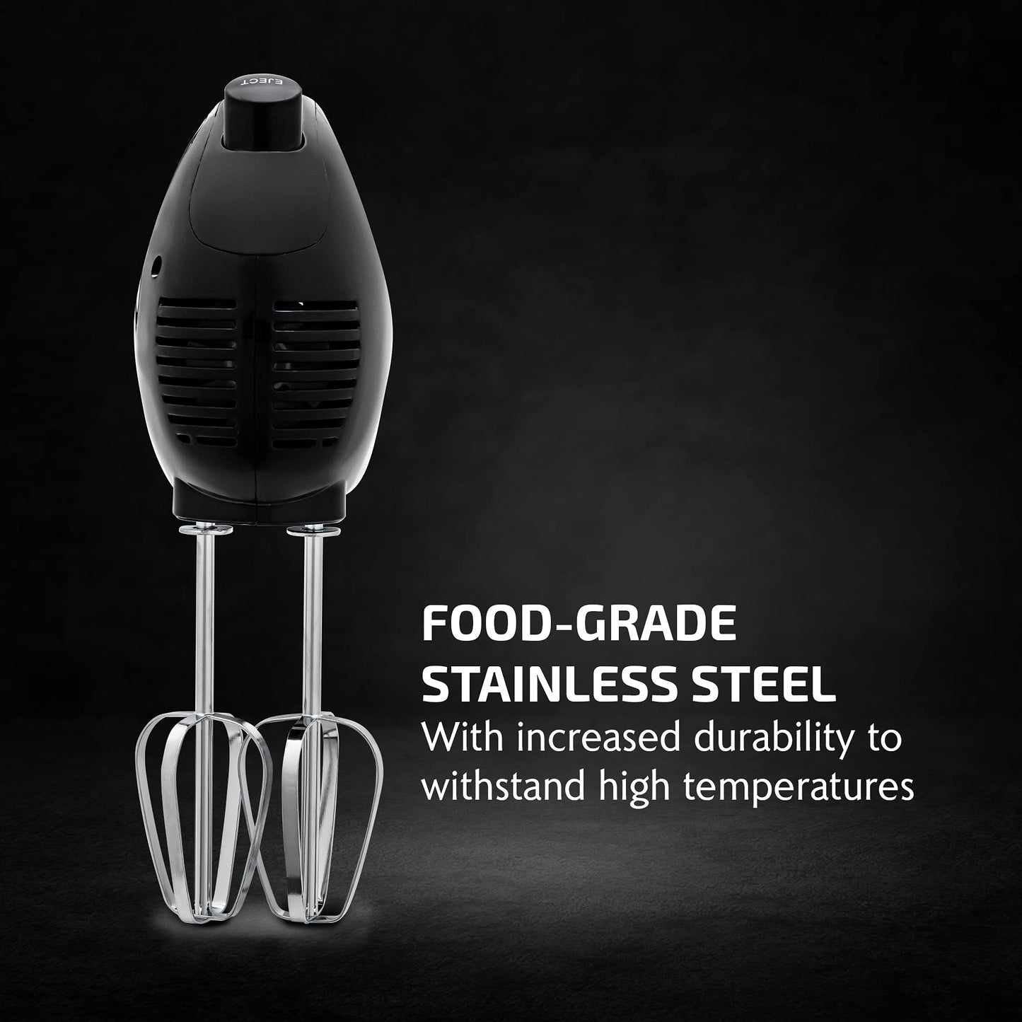 OVENTE 5-Speed Electric Hand Mixer with Whisk