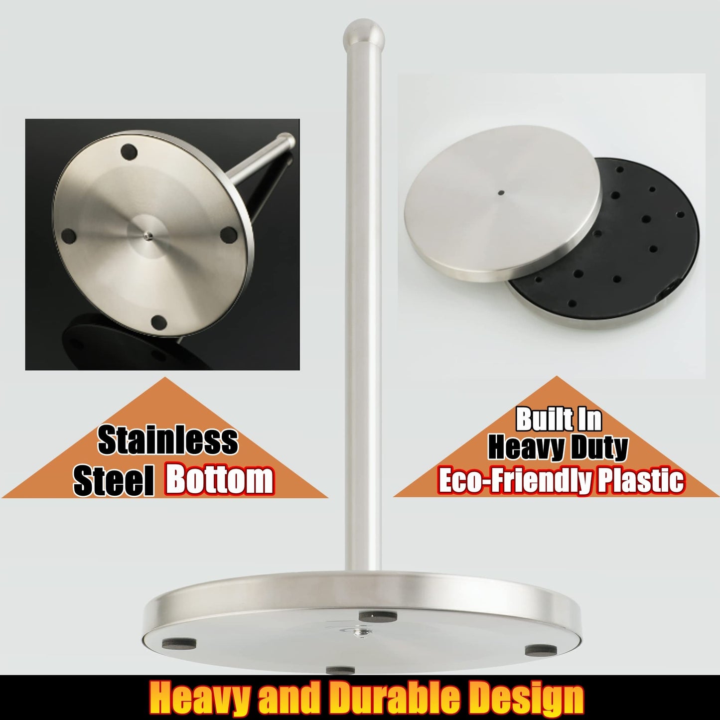 Paper Towel Holder for Kitchen and Bathroom
