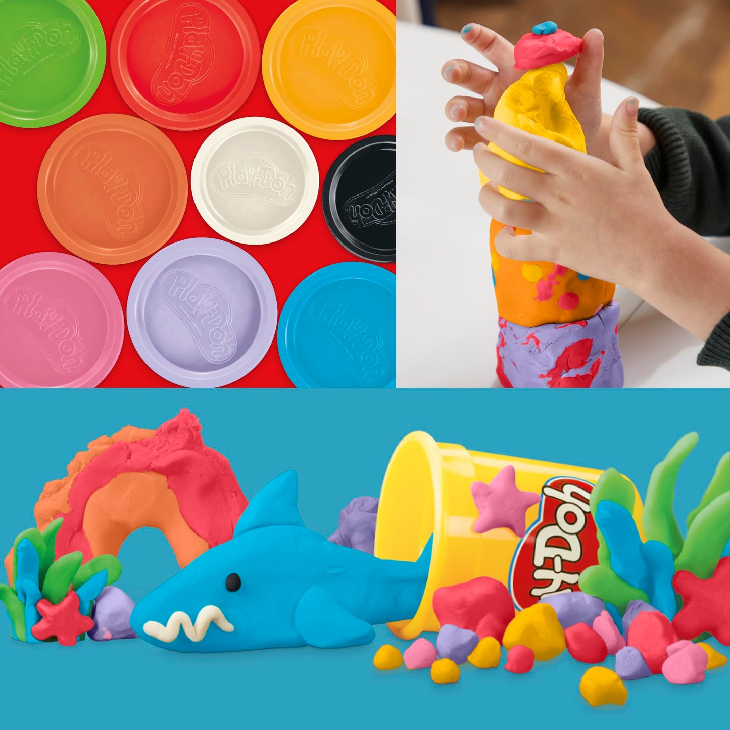 48 Pack Play-Doh Modeling Compound Cans