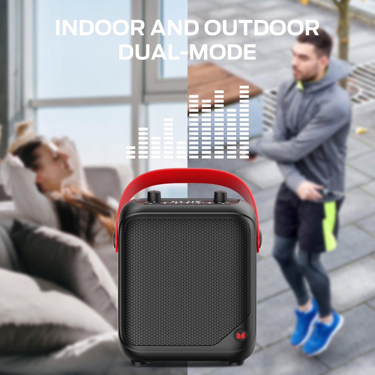 Monster Portable Bluetooth Speaker with 40W Sound