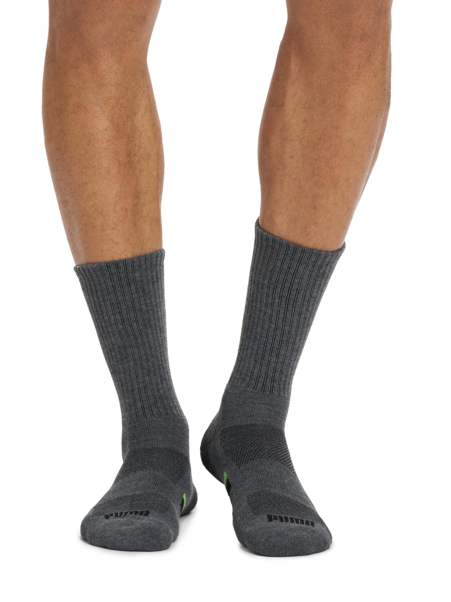 6 Pack PUMA Men's Athletic Crew Socks