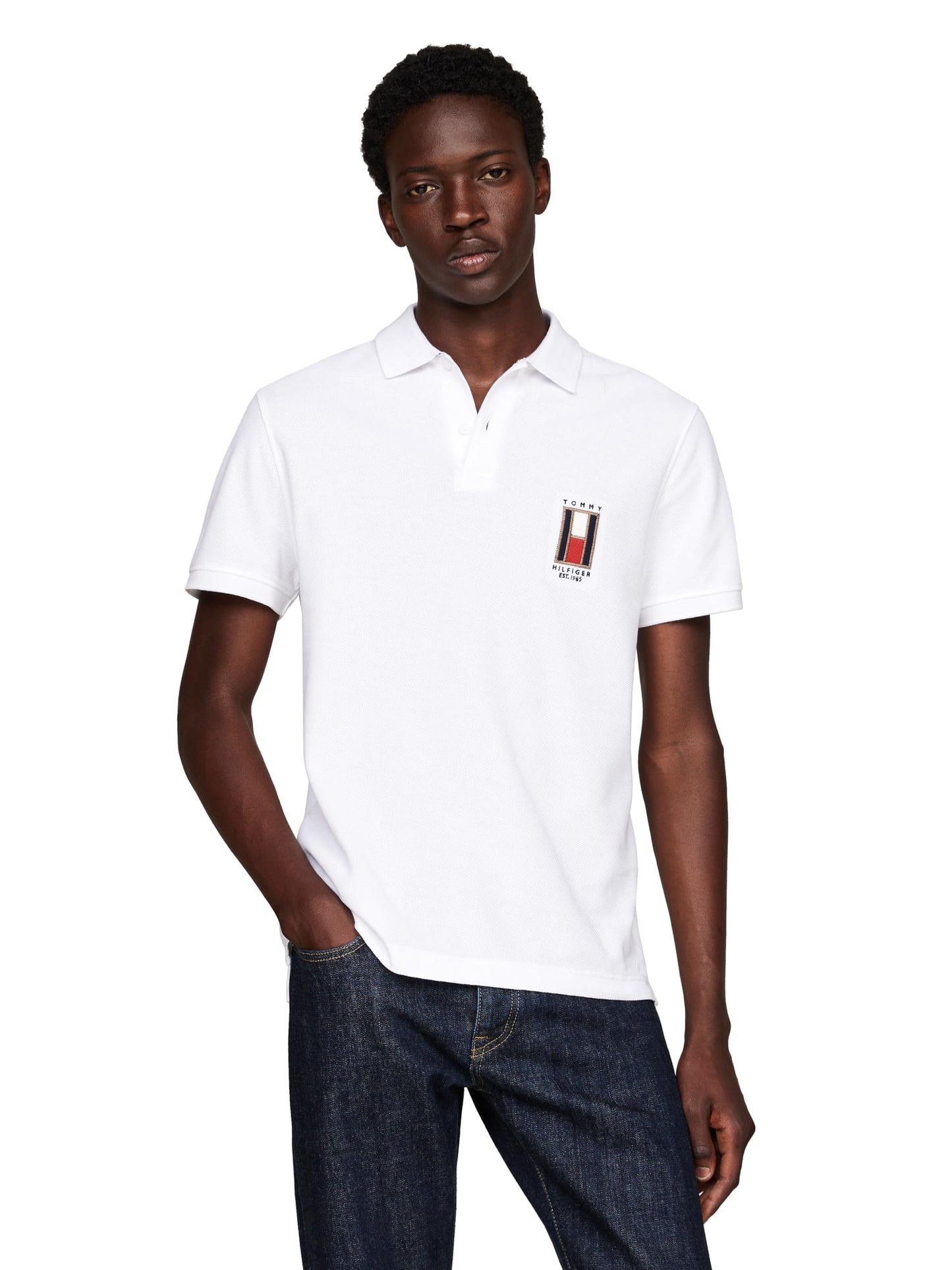 Tommy Hilfiger Men's Short Sleeve Polo Shirt