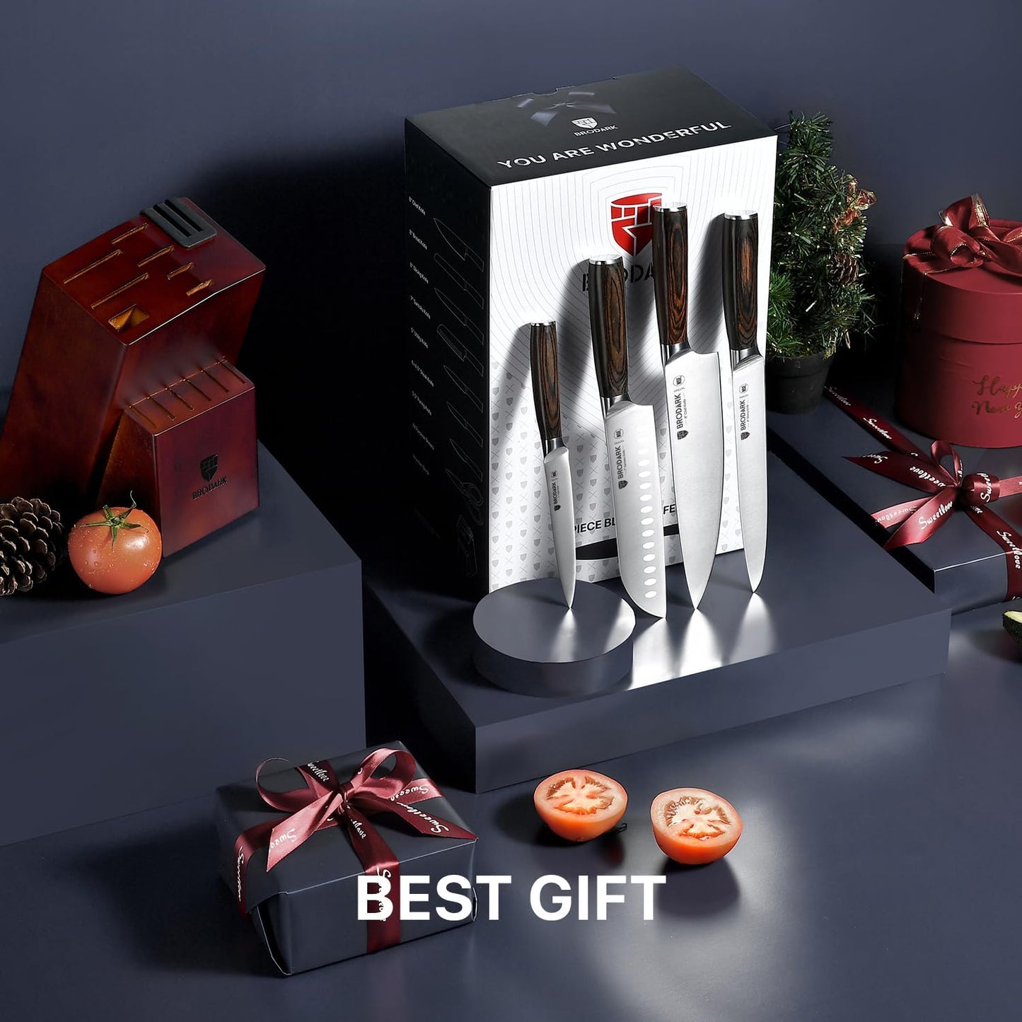 15-Piece Ultra Sharp Kitchen Knife Set
