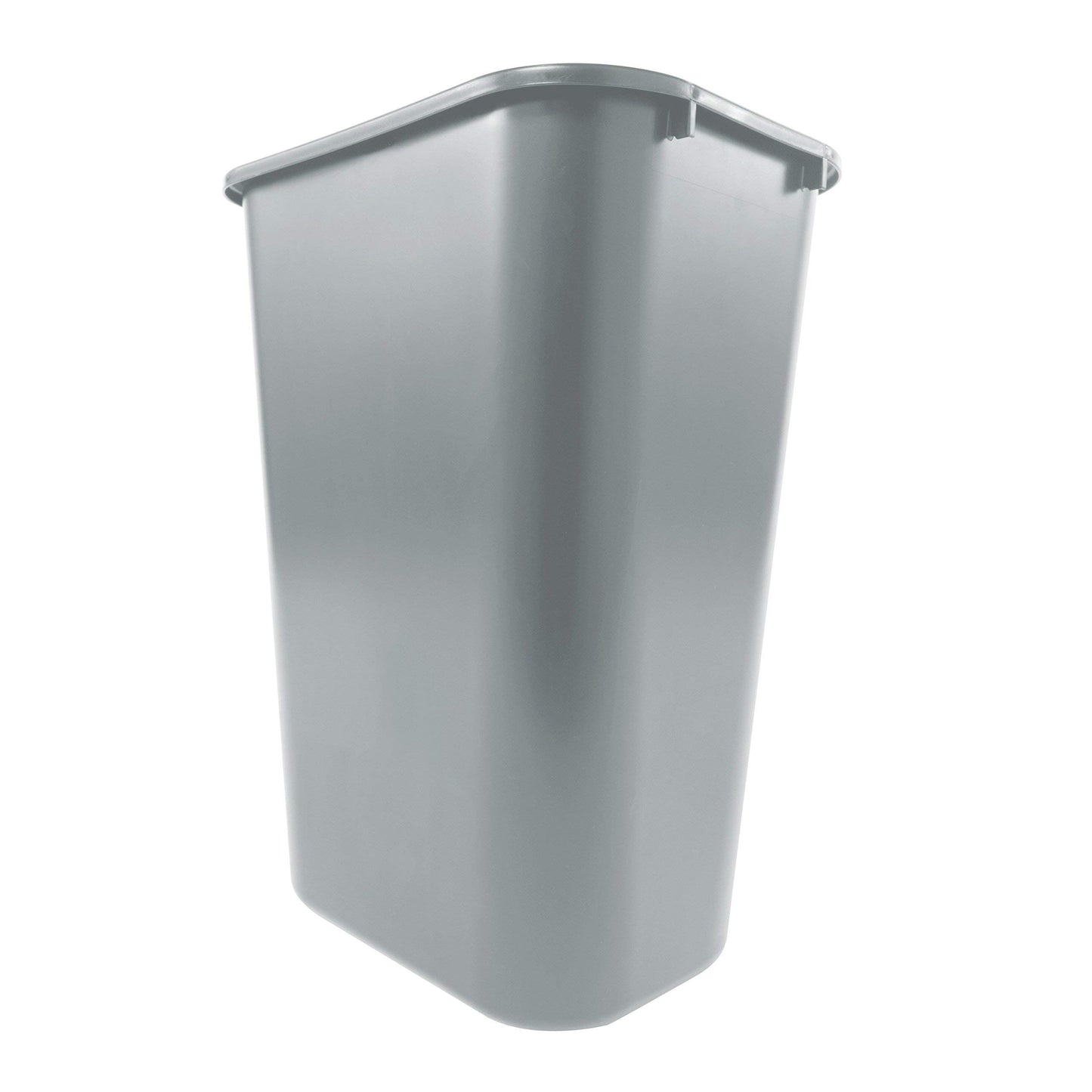 Rubbermaid 10 Gallon Plastic Wastebasket, Gray