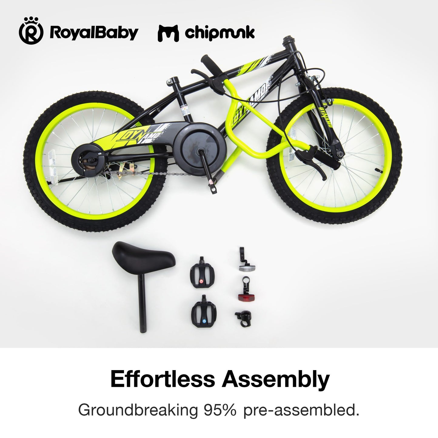 Chipmunk Kids Bicycle for Ages 3-11