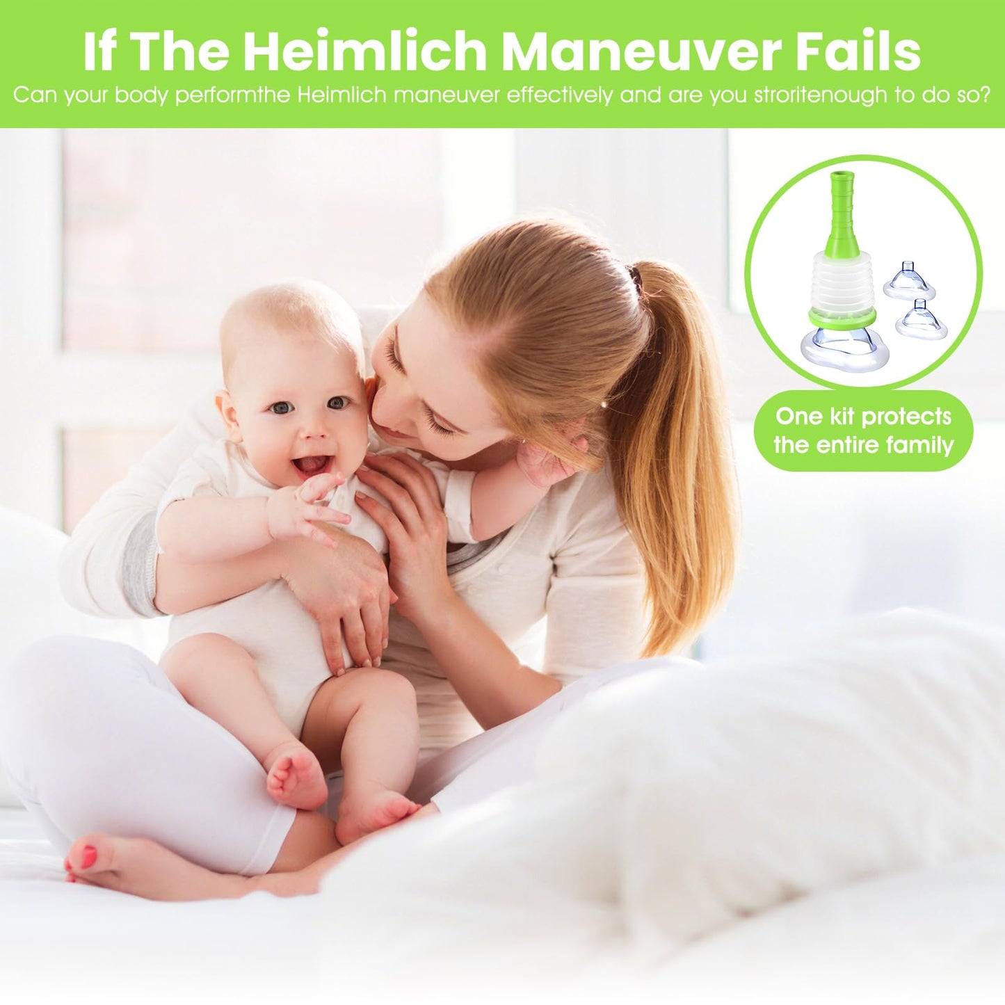 Choking Rescue Device for Kids and Adults