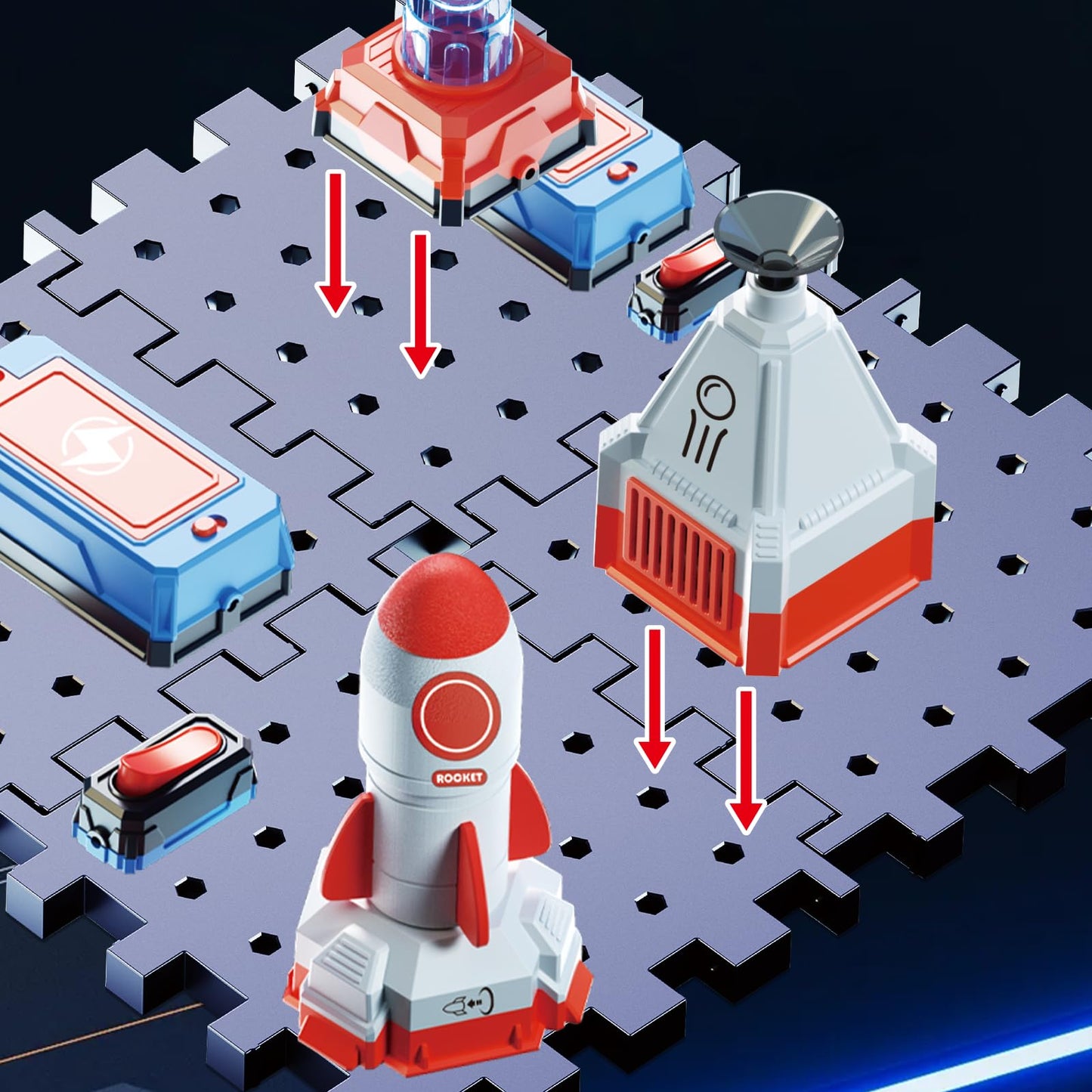 Kids Circuit Board Building Kit by Miantev