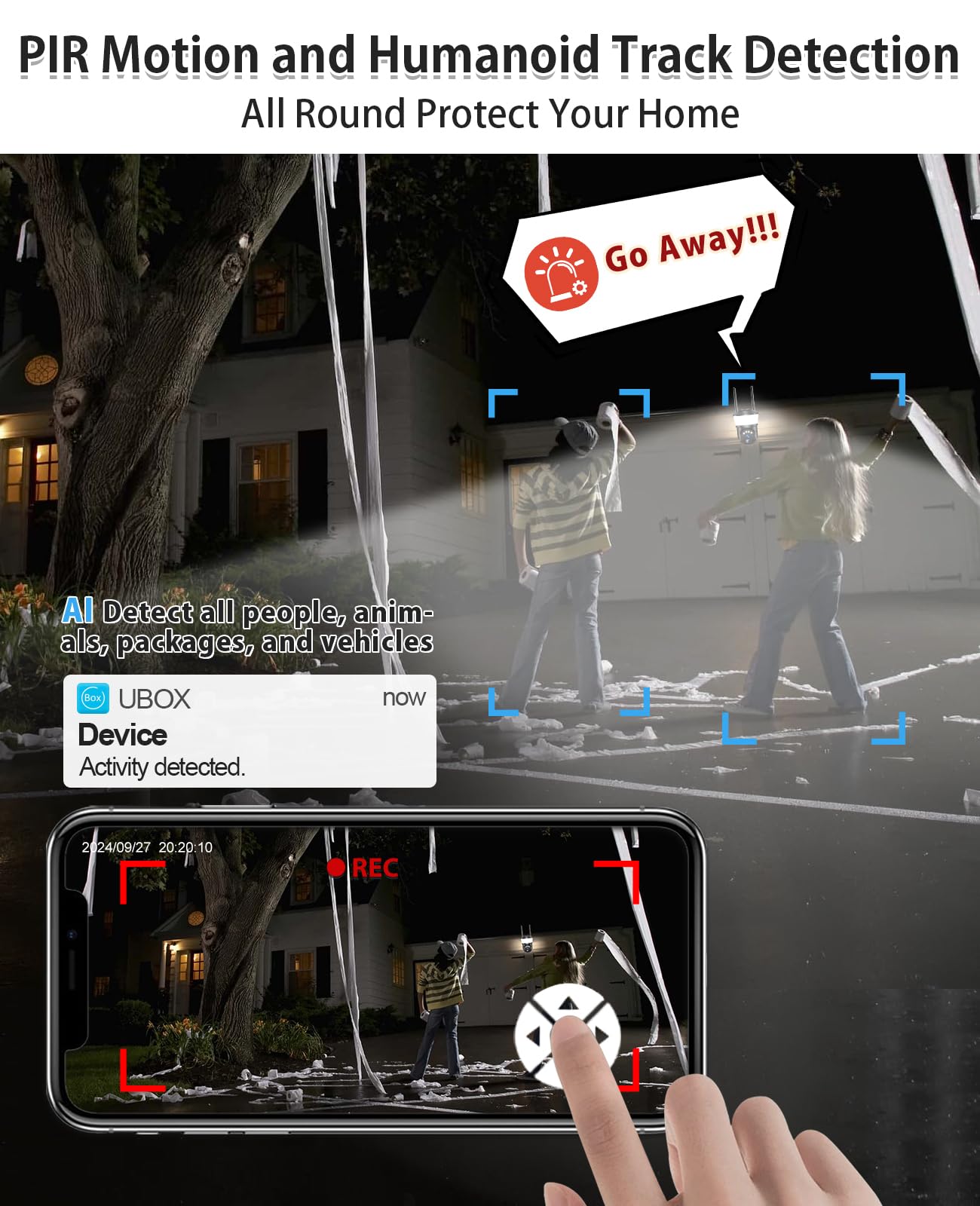 4G LTE Solar Security Camera with Night Vision