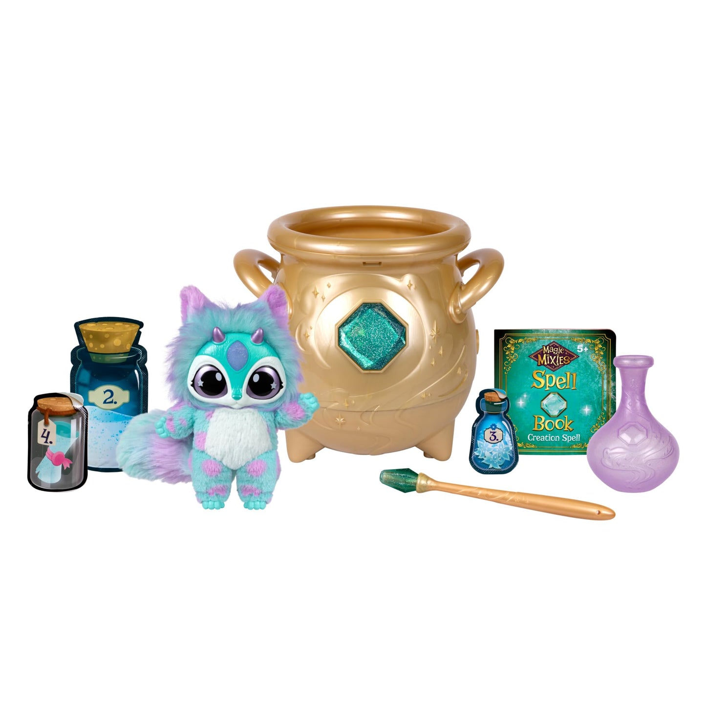 Magic Mixies Misting Cauldron with Plush Toy