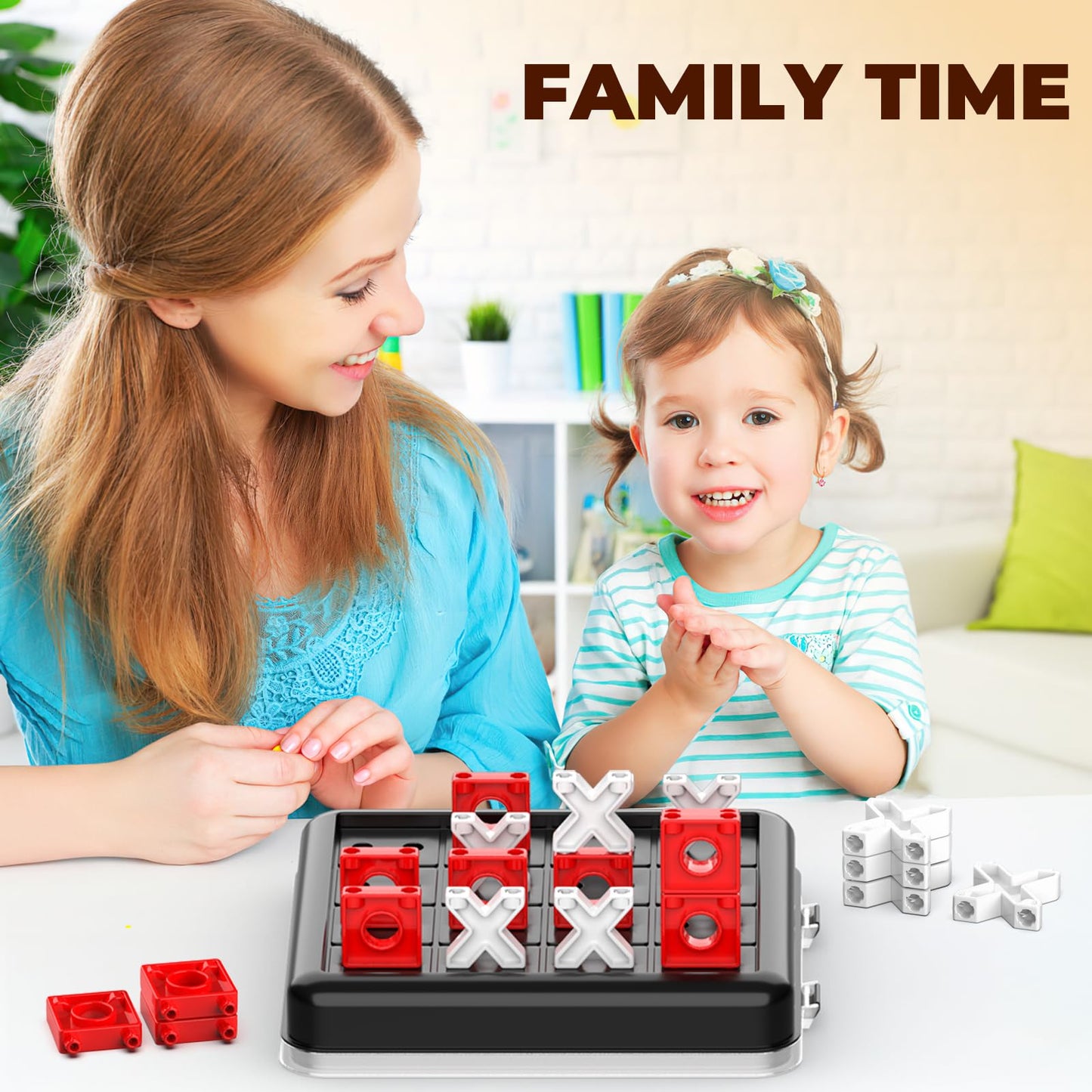 3D Tic Tac Toe & Connect 4 Travel Game