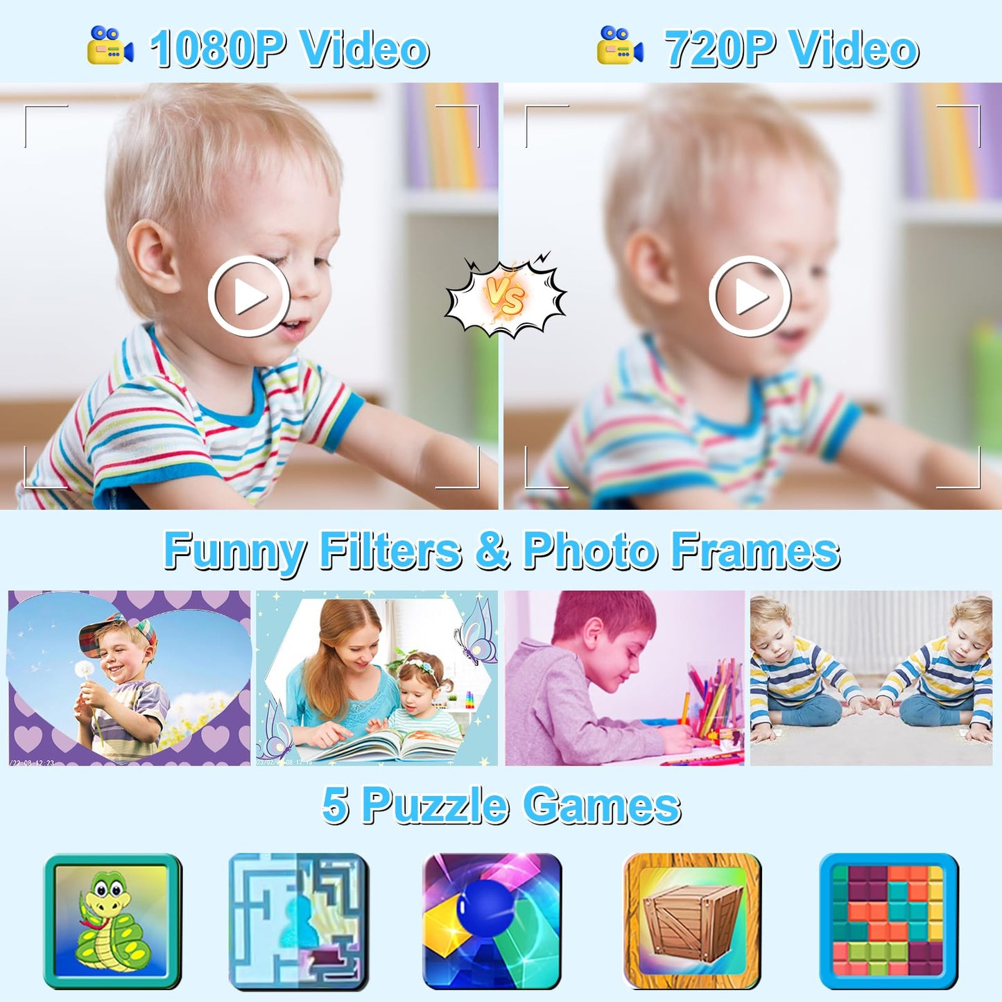 Kids Instant Print Camera.