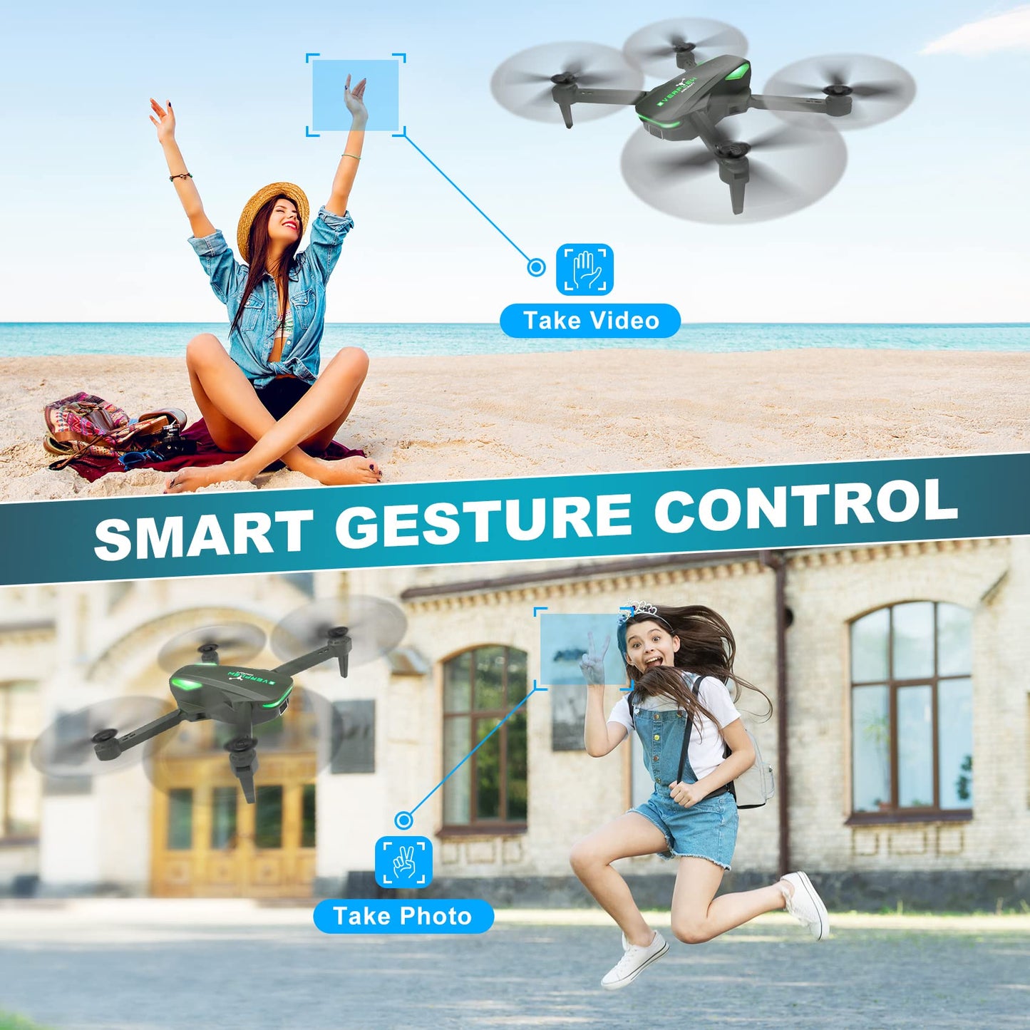 1080P Camera Drone for Kids