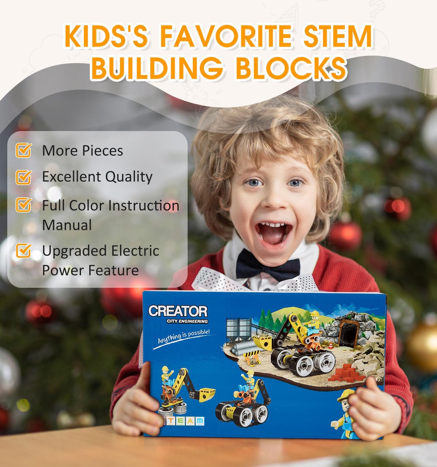 6-in-1 STEM Building Toys for Kids