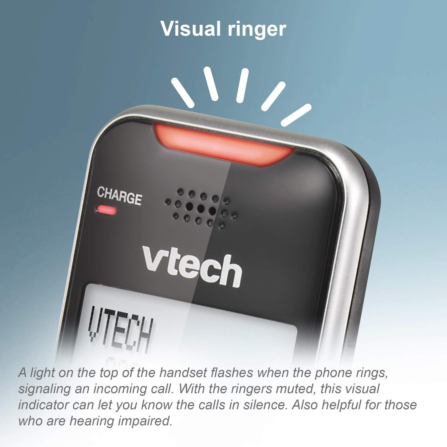 VTECH VS112-3 DECT 6.0 Bluetooth 3 Handset Cordless Phone for Home with Answering Machine, Call Blocking, Caller ID, Intercom and Connect to Cell (Silver & Black)