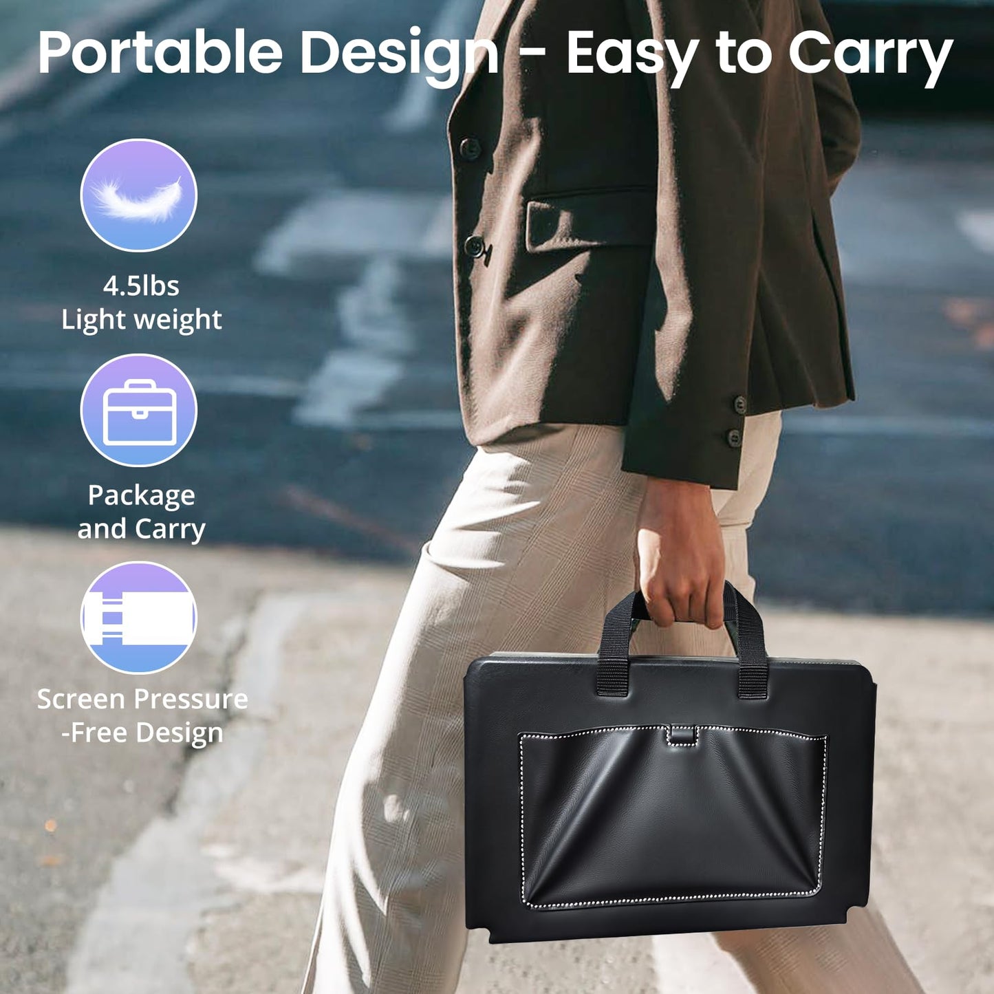 14" FHD Laptop Screen Extender Dual Monitors