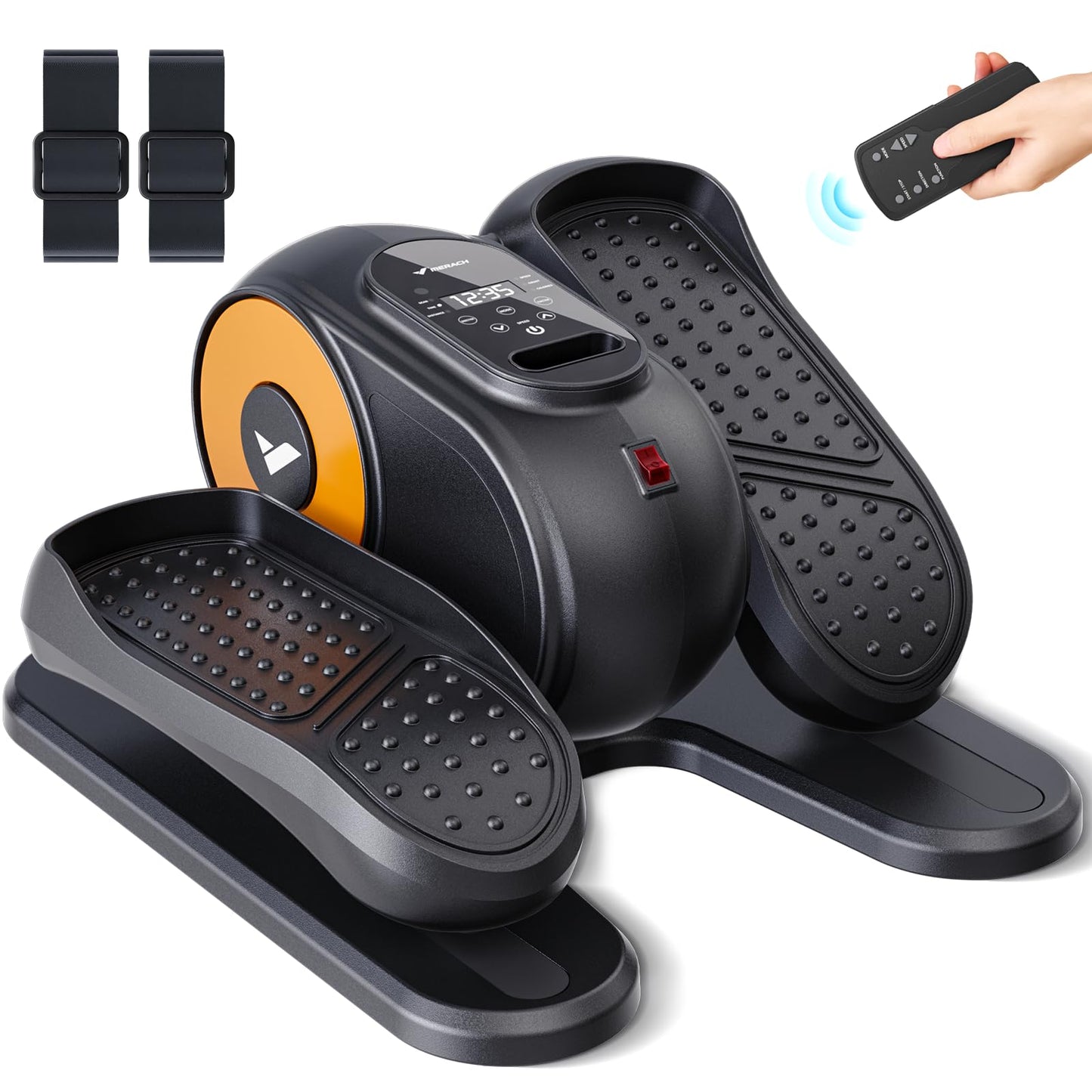 MERACH Under Desk Elliptical with Remote Control