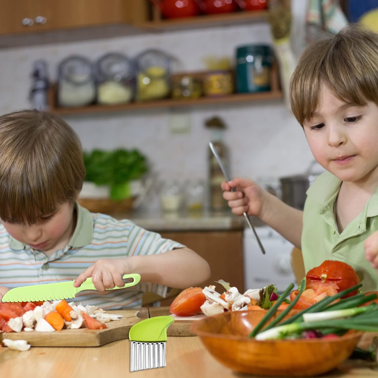 20 PCS Kids Kitchen Cooking Knife Set