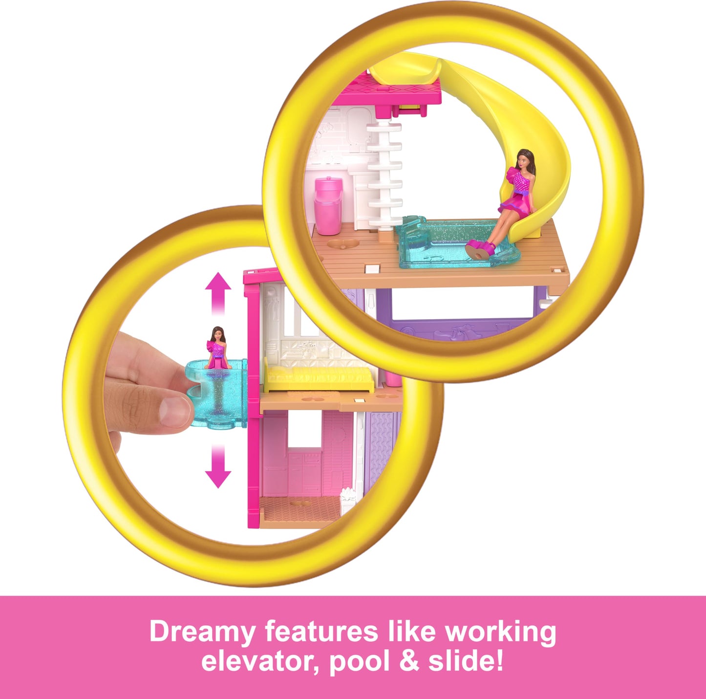 Barbie Mini Dreamhouse Doll House with Pool