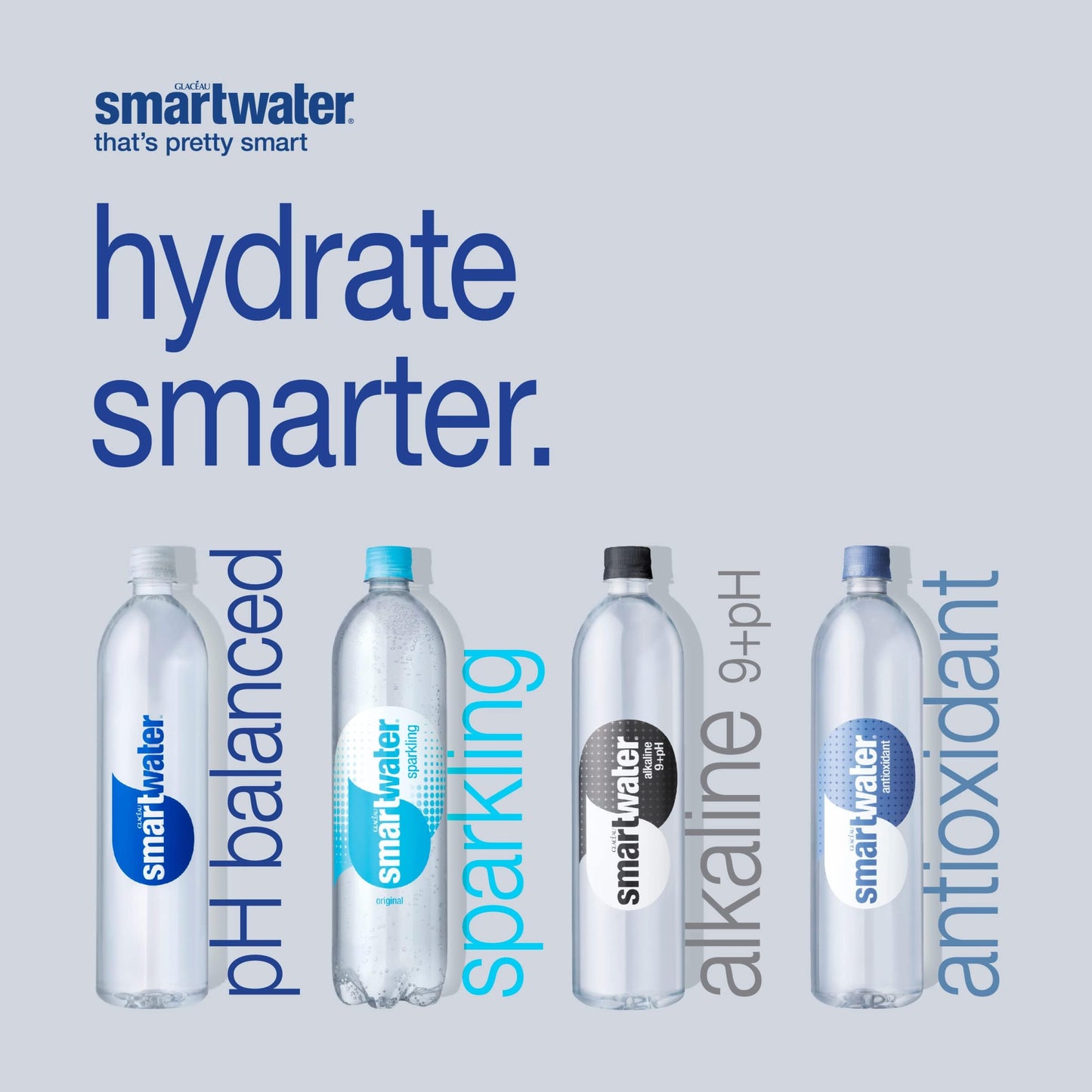 6 Pack smartwater Premium Vapor Distilled Water