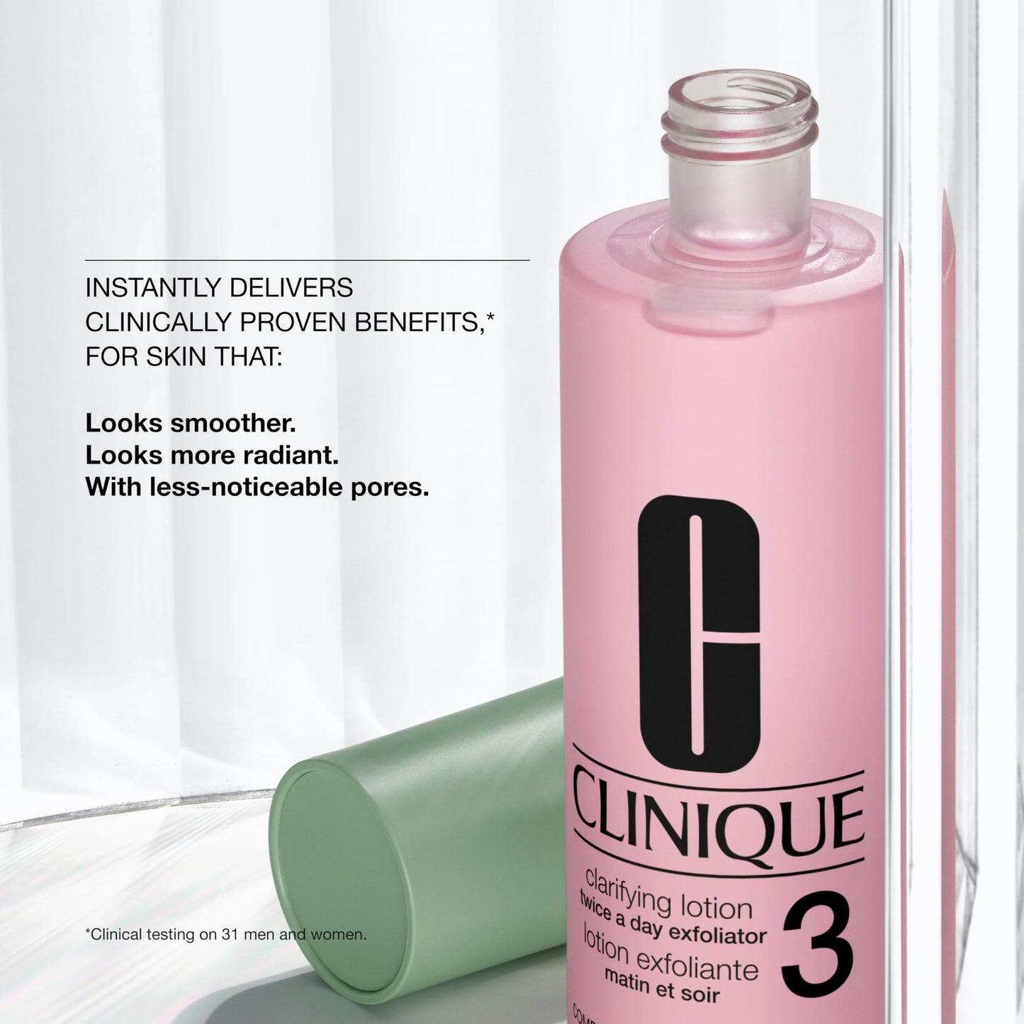 Clinique Clarifying Lotion Facial Exfoliator, Combination Oily Skin, 2 fl. oz.