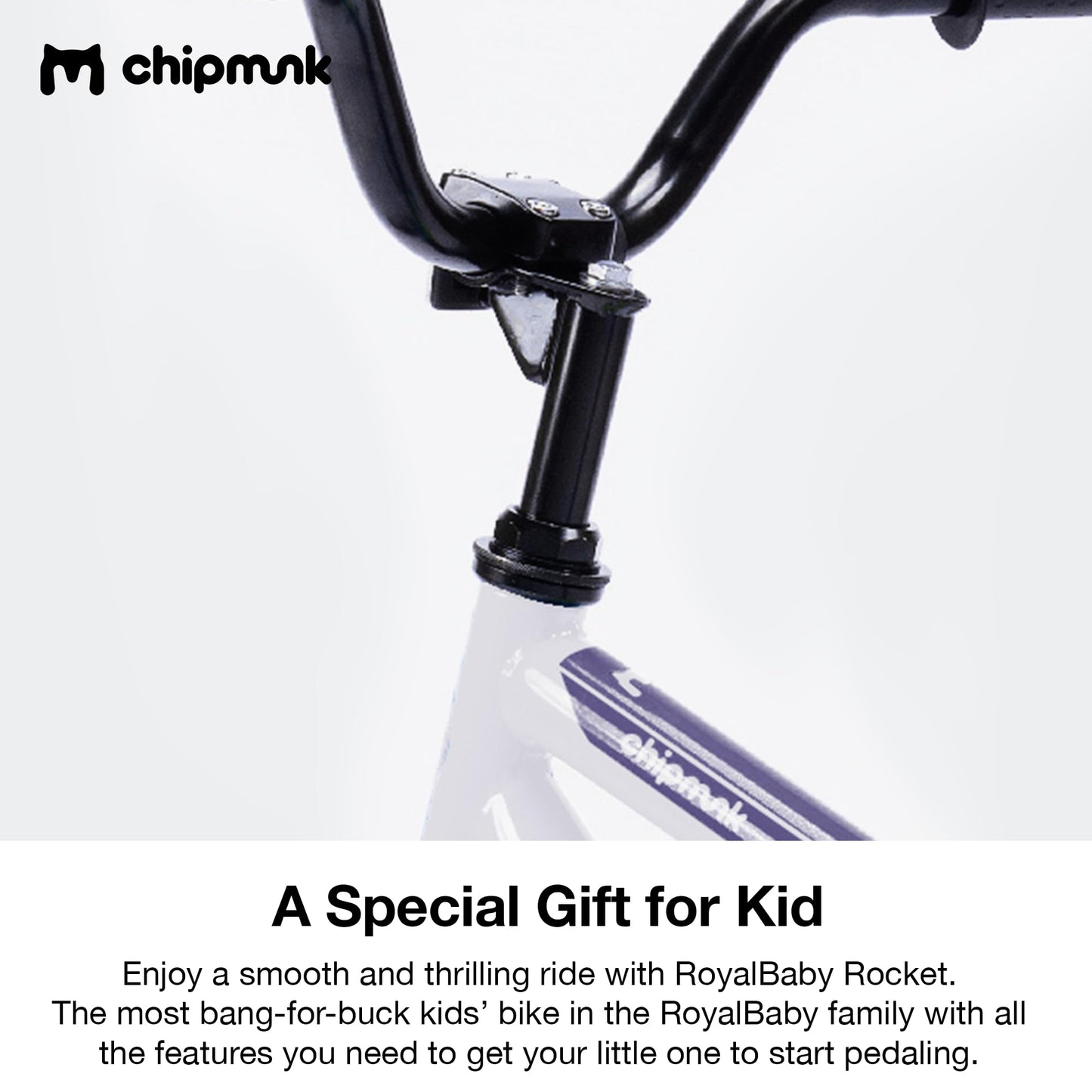 Chipmunk Kids Bike for Ages 3-11, 12-18 Inch