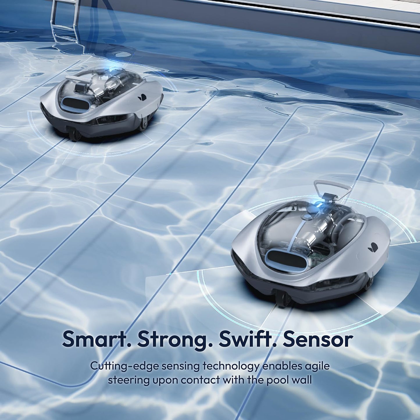 Cordless Robotic Pool Cleaner by BUBLUE