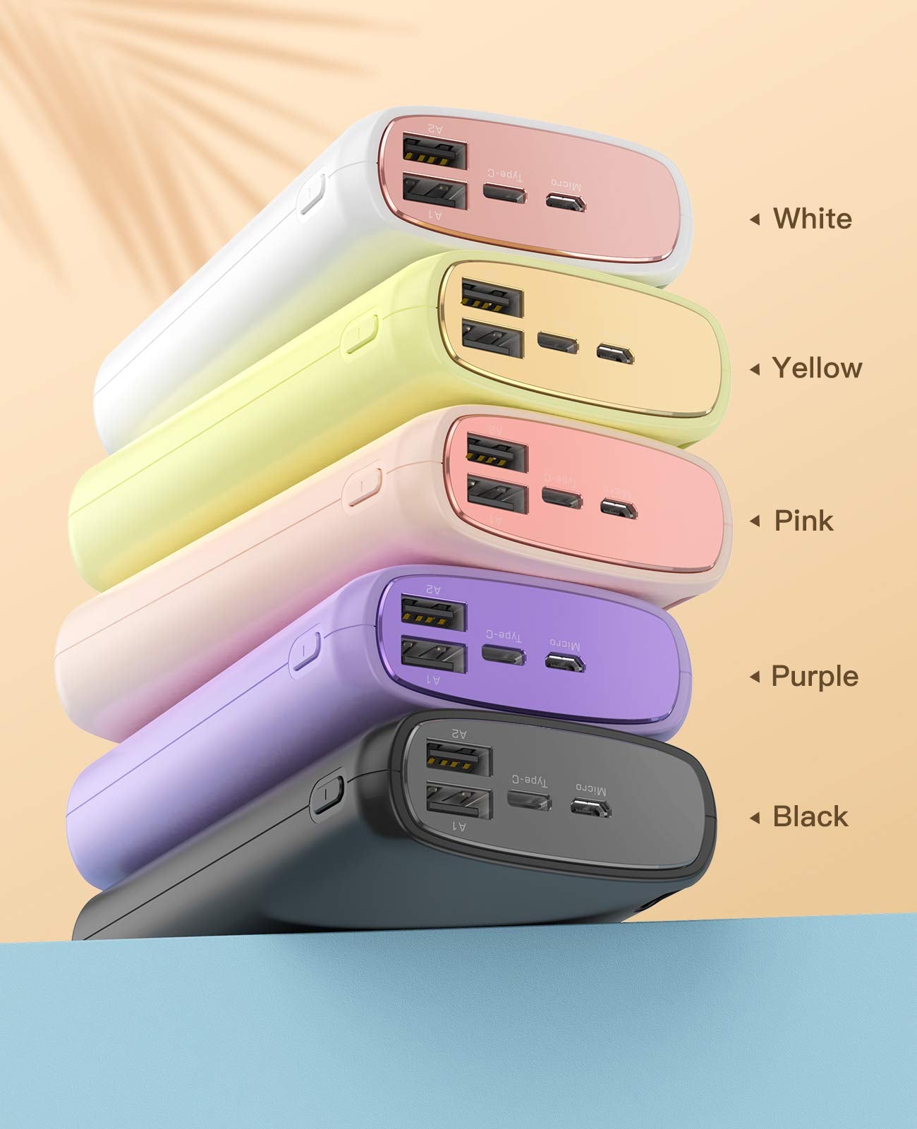 Kuulaa Portable Charger iPhone Power Bank 26800mAh Battery Pack Charger Portable Dual USB Output Portable Battery Charger Compatible with iPhone 15 14 13 12 11 Samsung S22 S21 Google iPad etc, Black