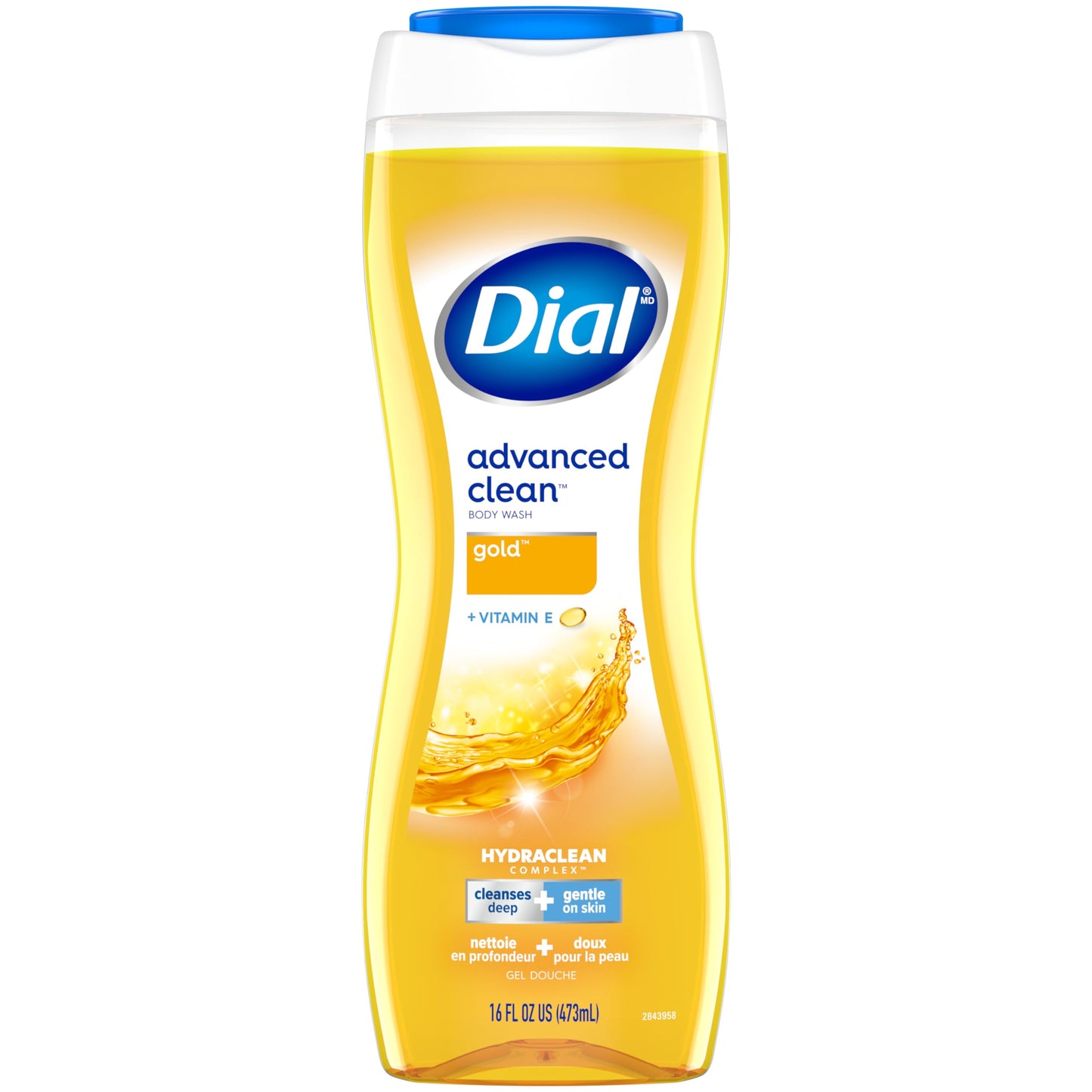 Dial Advanced Clean Body Wash, 16 fl oz, 6 Pack